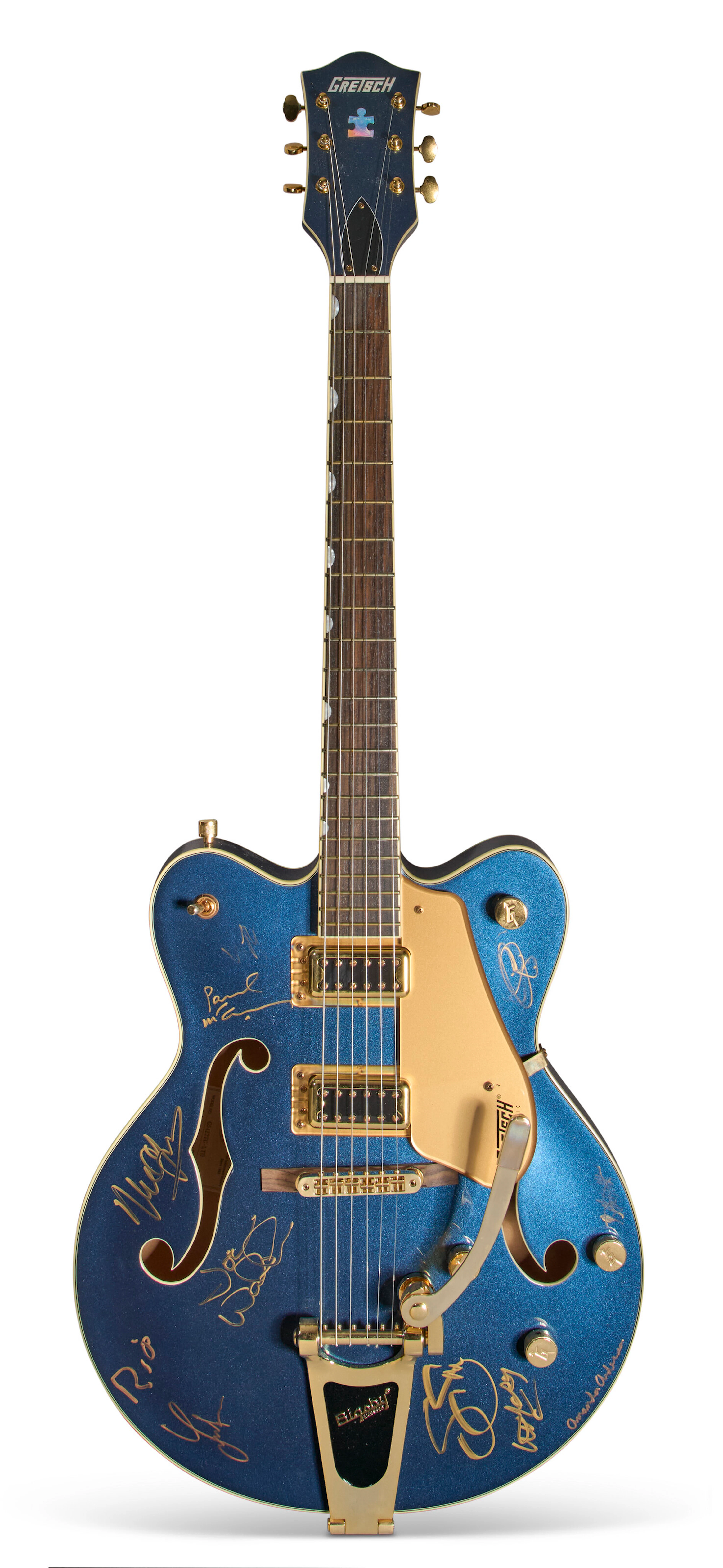 AUTISM SPEAKS: A SIGNED HOLLOW-BODY ELECTRIC GUITAR, G5422TG-LTD, ELECTROMATIC