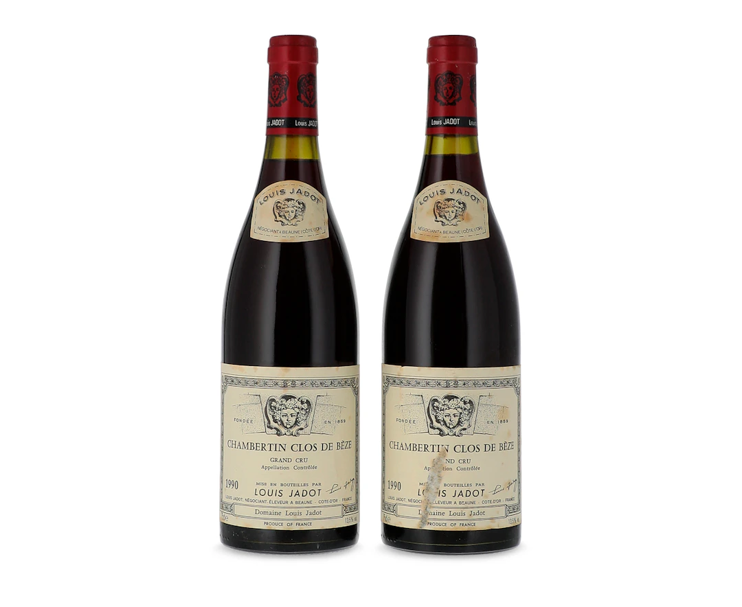 Mixed 1990 & 2002 Louis Jadot, Chambertin-Clos De Bèze