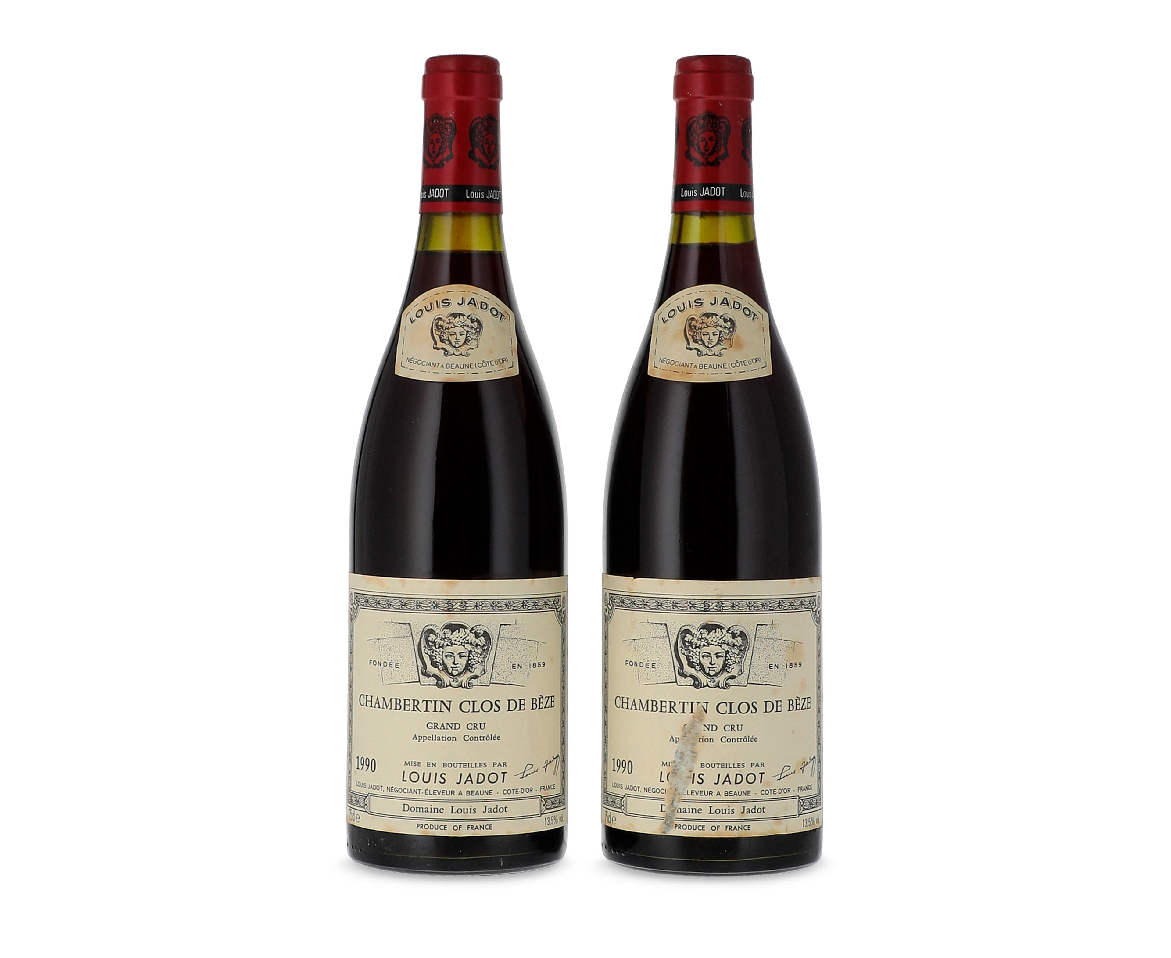 Mixed 1990 & 2002 Louis Jadot, Chambertin-Clos De Bèze