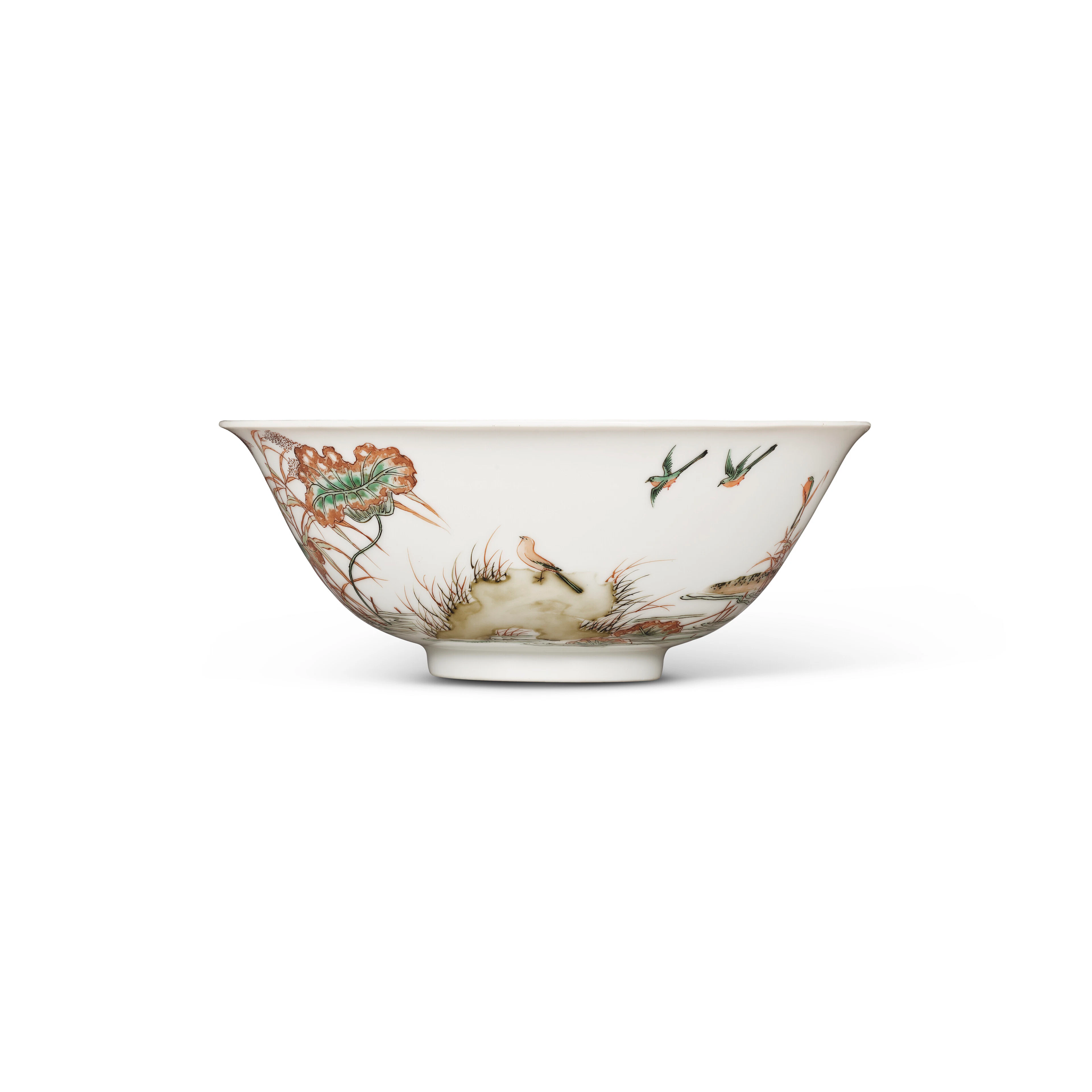 A Famille Verte ‘Lotus Pond’ Bowl