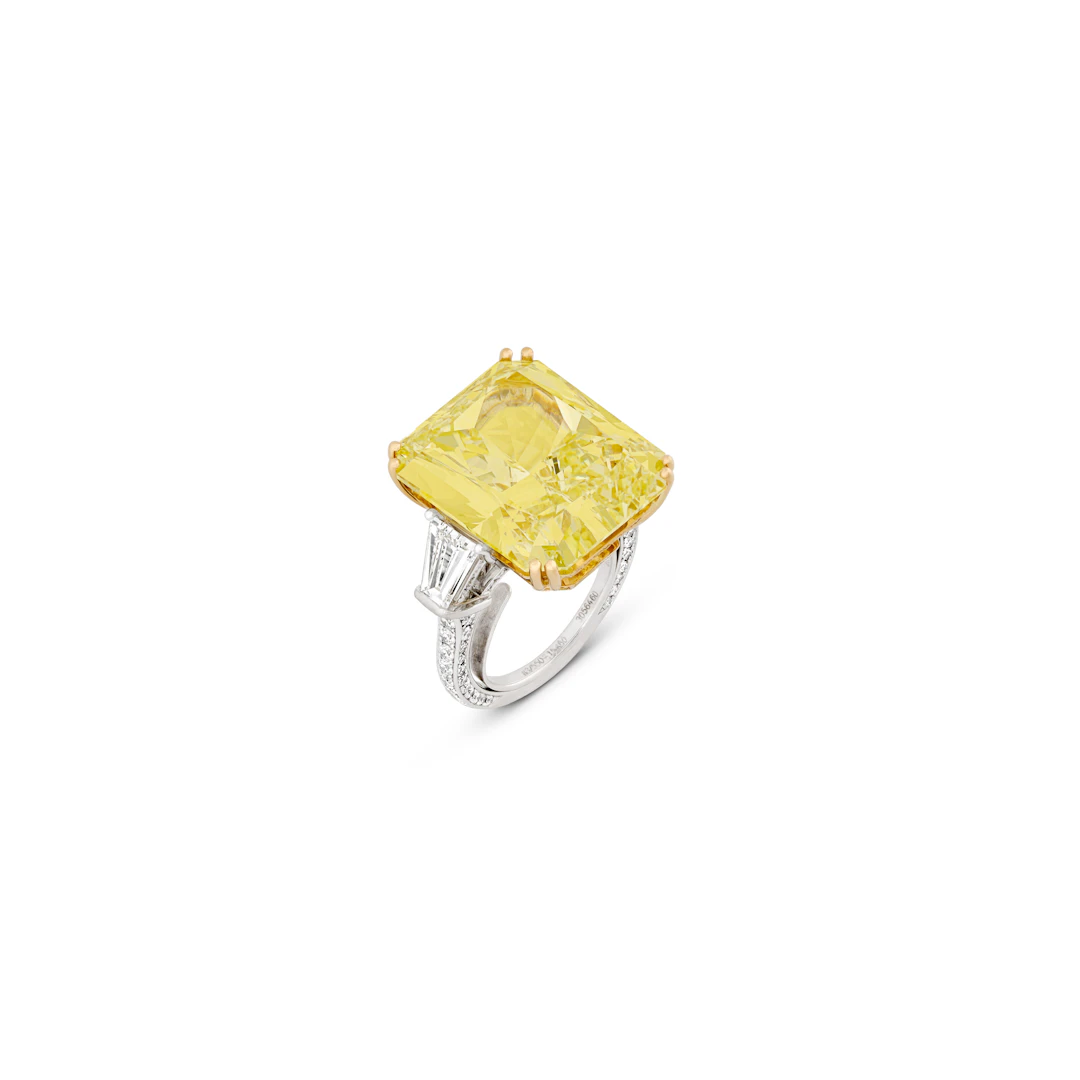Chopard Coloured Diamond and Diamond Ring