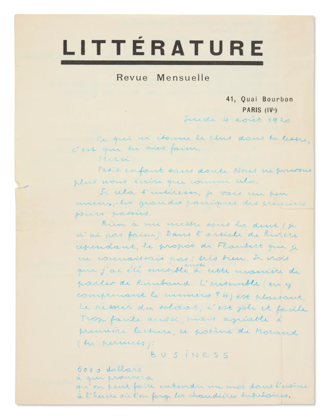Breton, André (1896-1966)