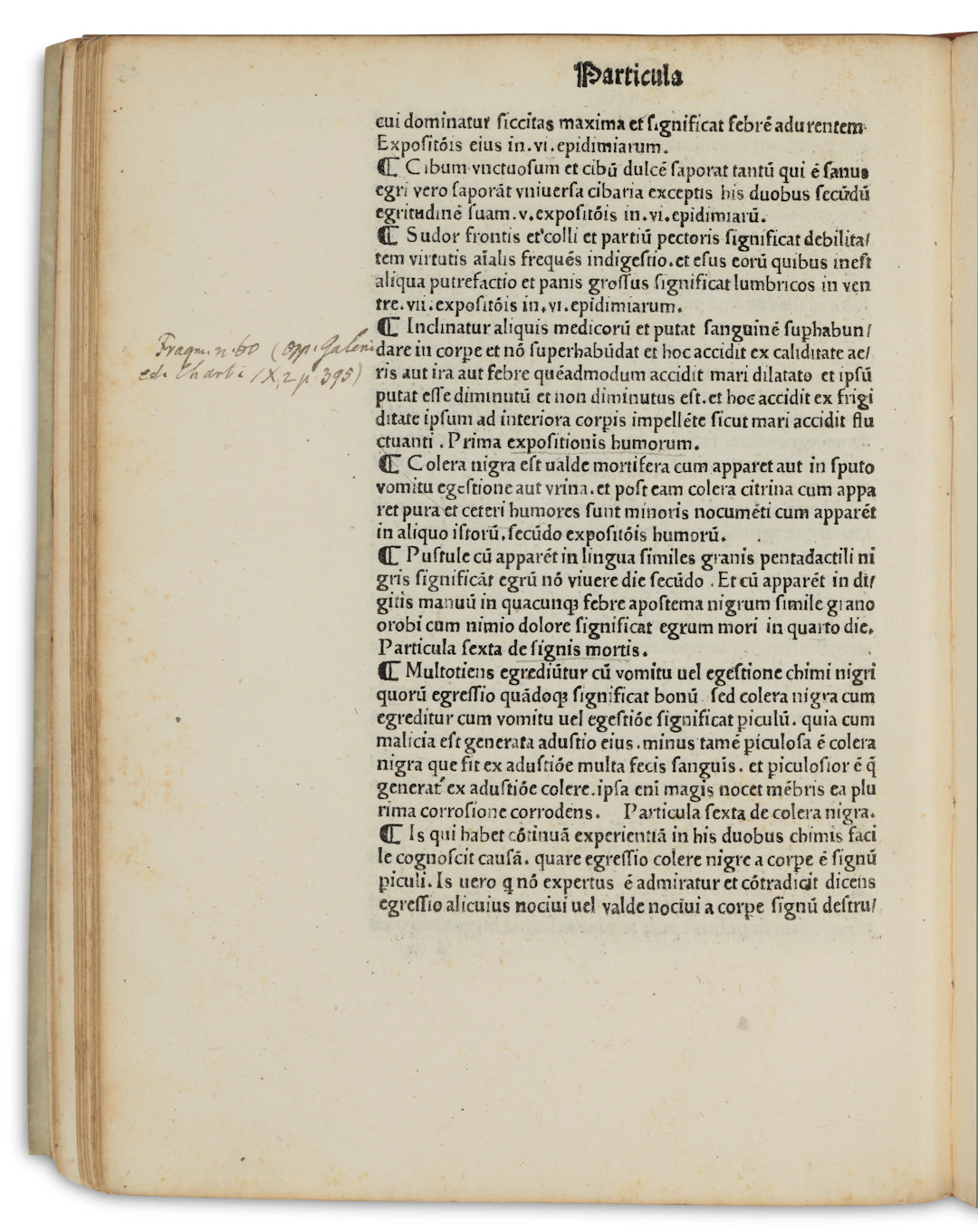 Aphorismi Secundum Doctrinam Galeni