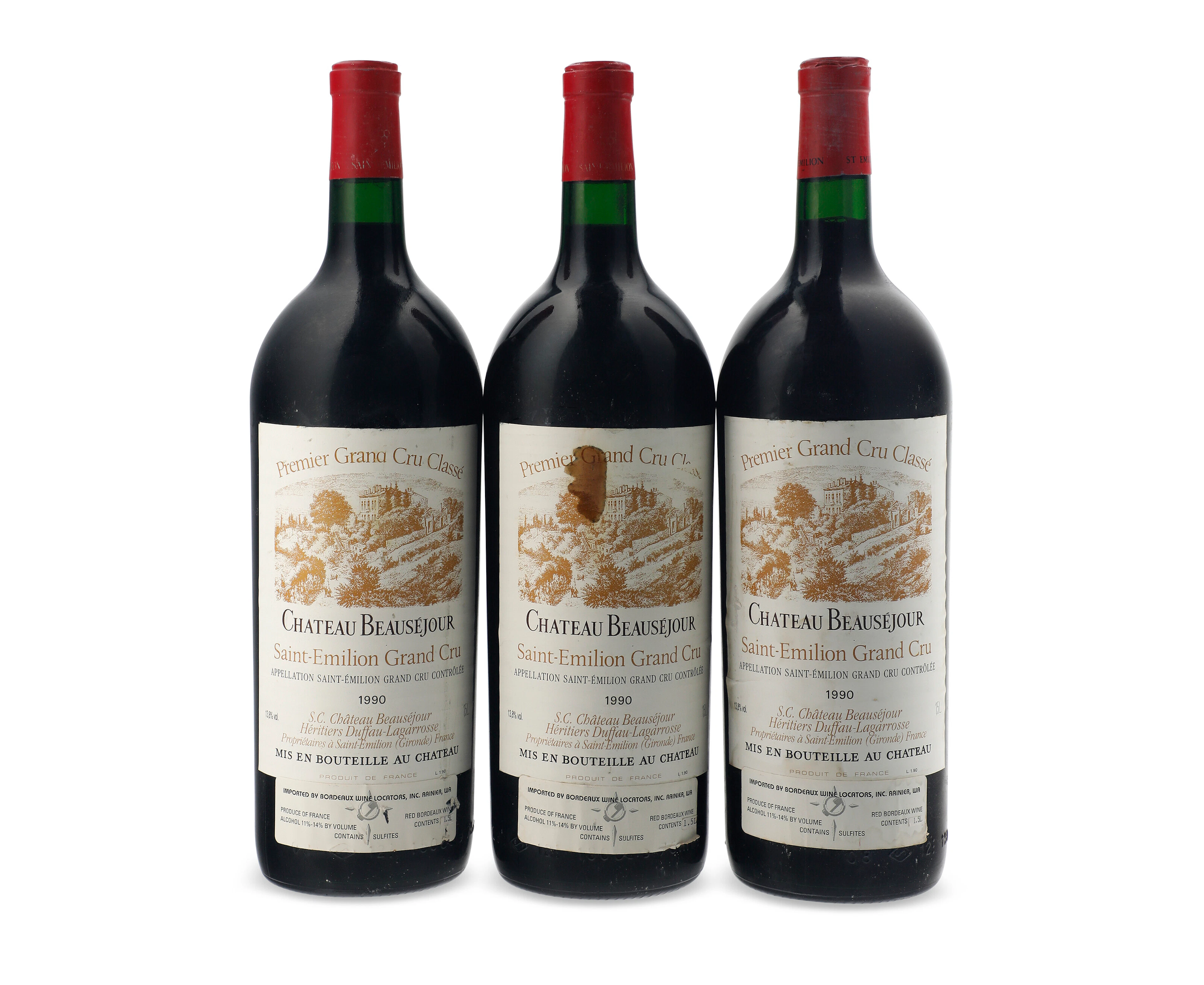 Château Beauséjour Duffau-Lagarrosse 1990