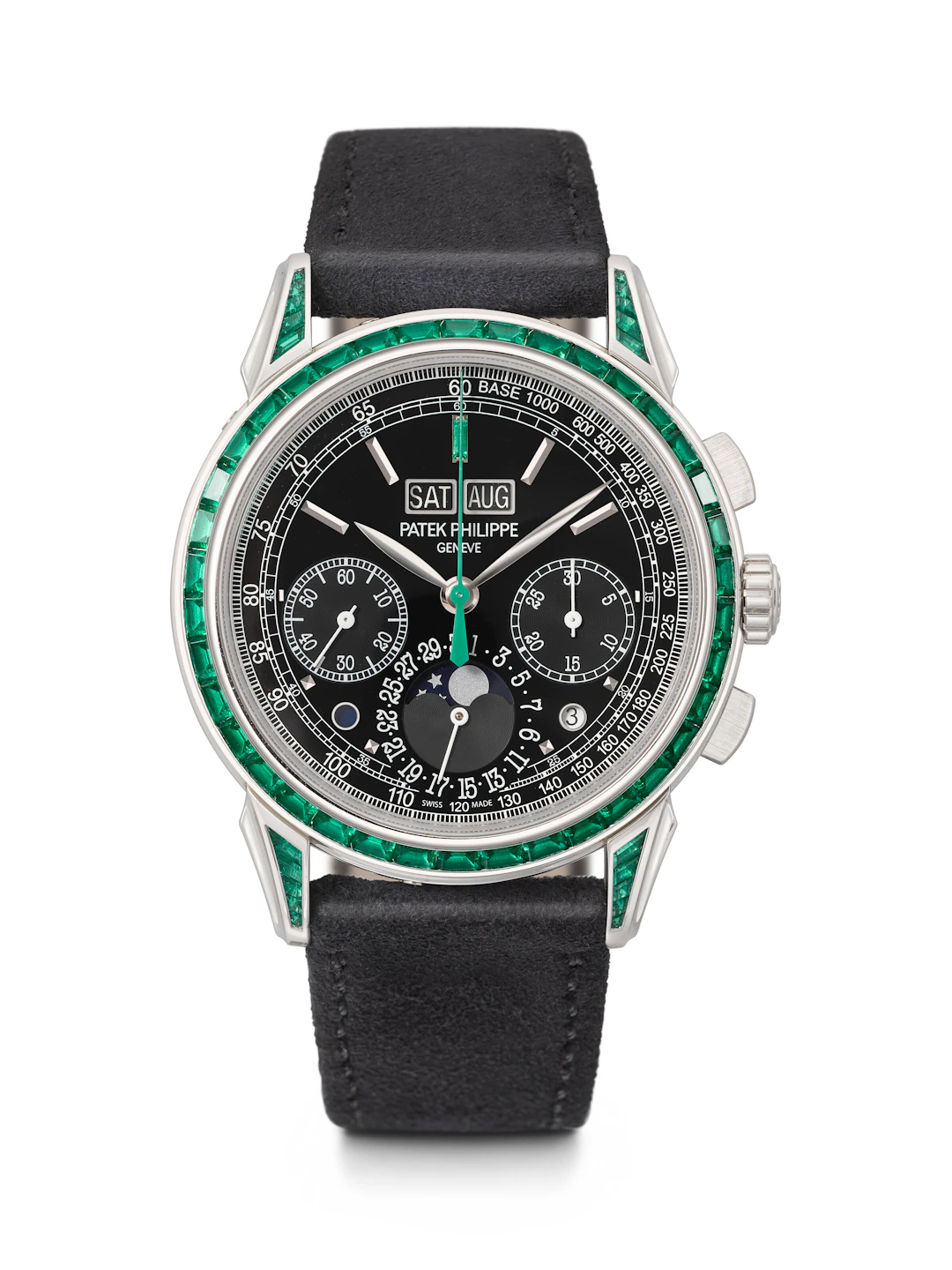 Patek Philippe. An Extremely Rare and Highly Impressive Platinum and