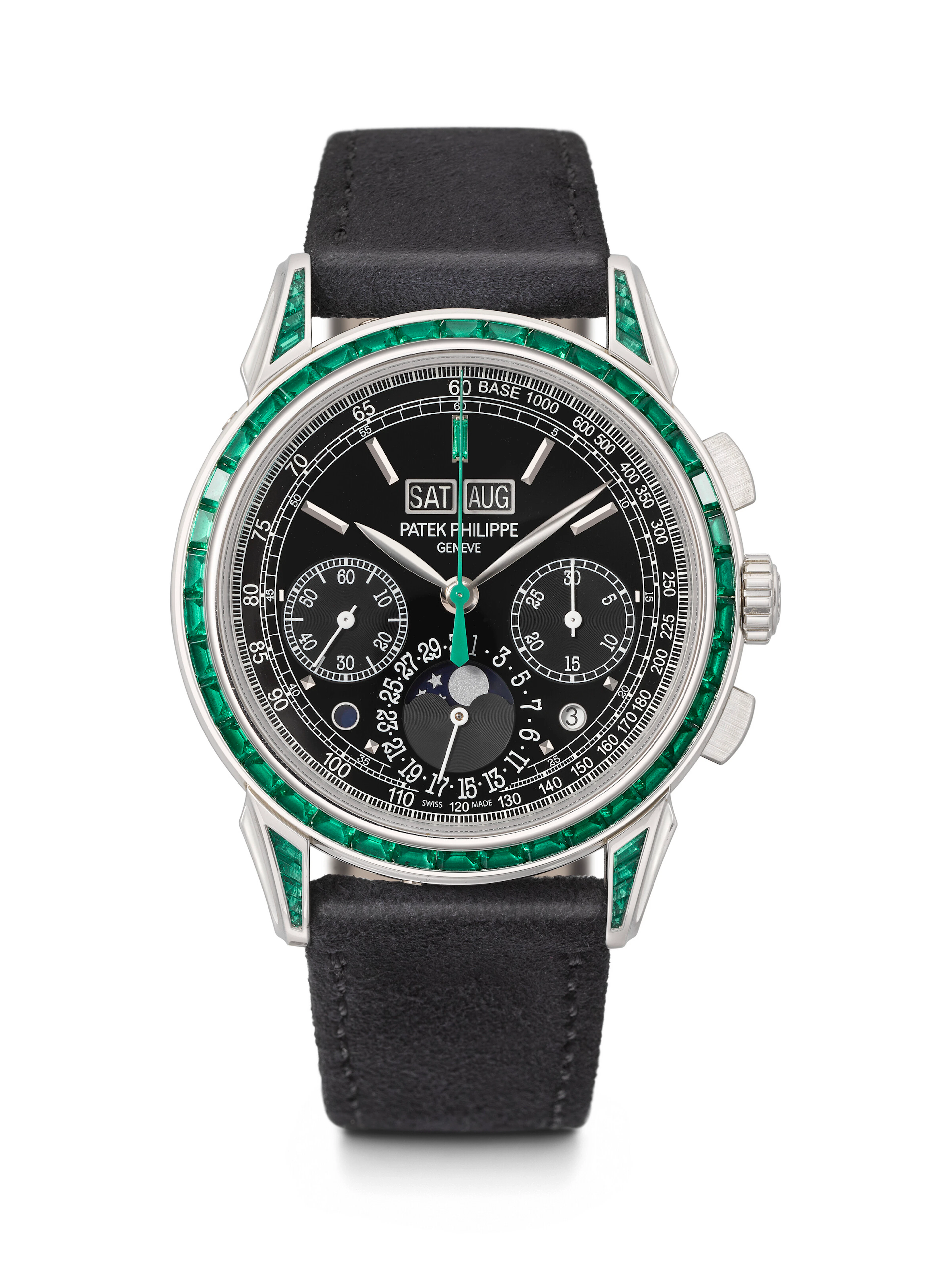 Patek Philippe. An Extremely Rare and Highly Impressive Platinum and