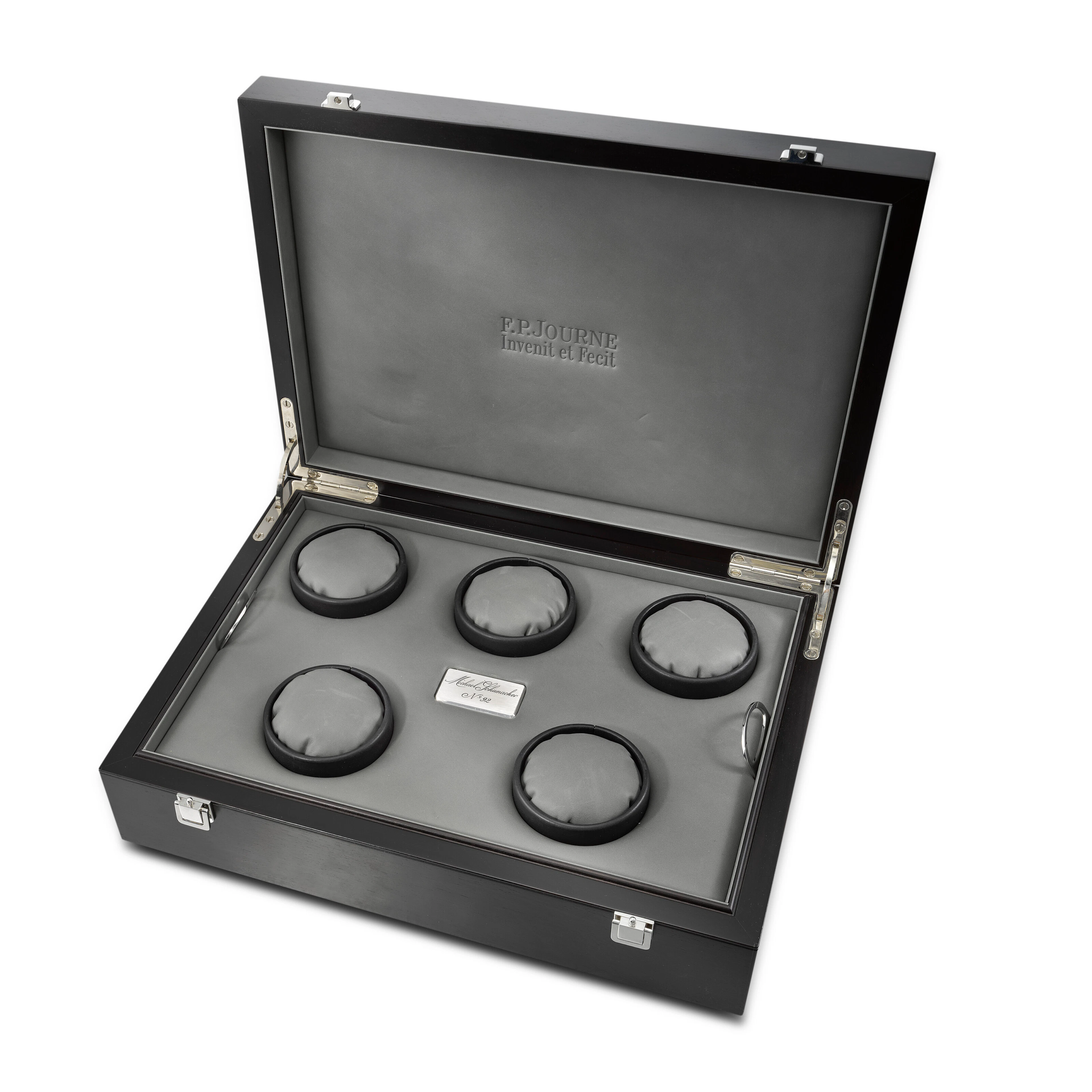 F.p. Journe. A Unique Presentation Box, Made for Michael Schumacher’s
