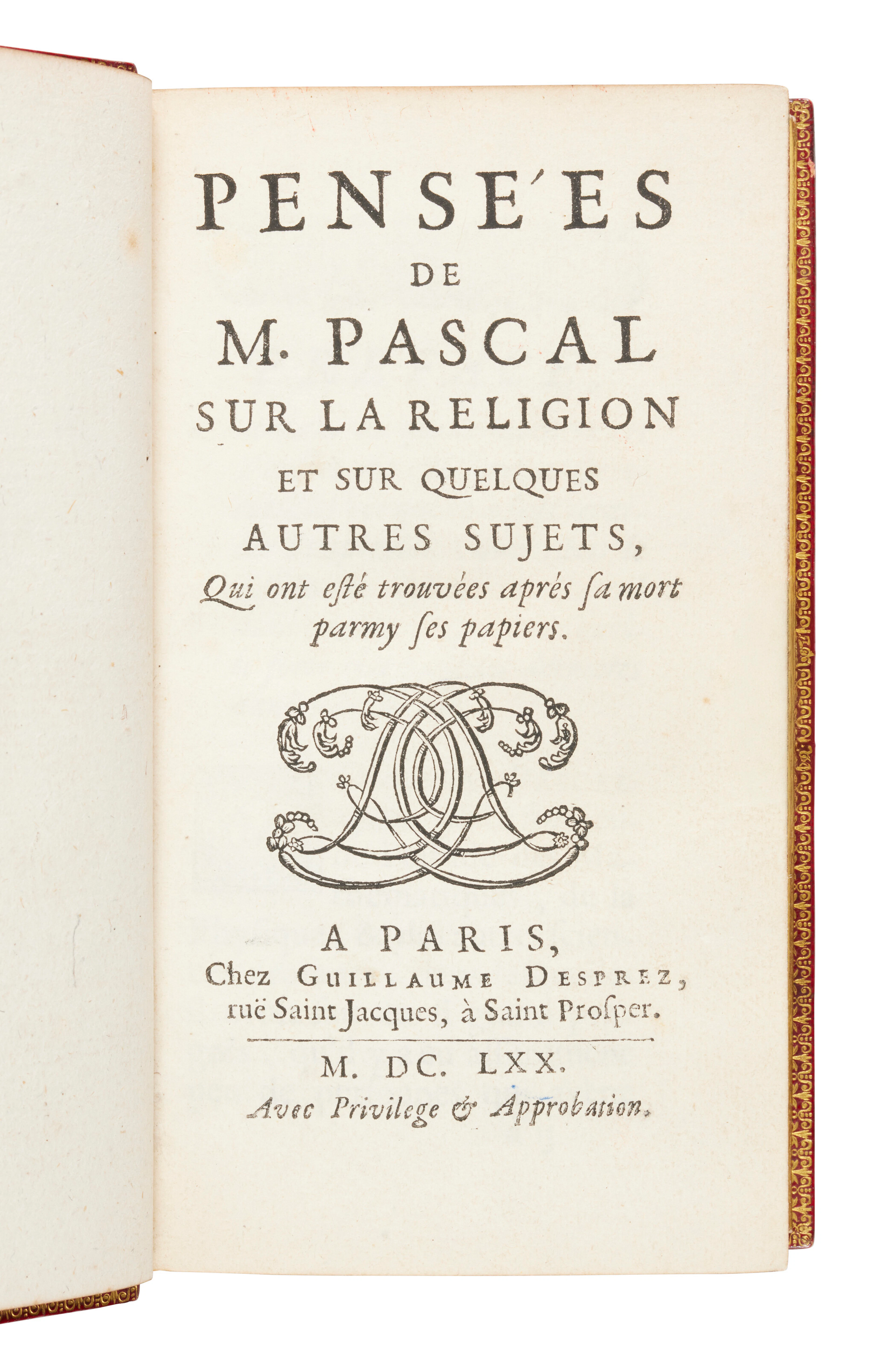 PASCAL, Blaise (1623-1662)