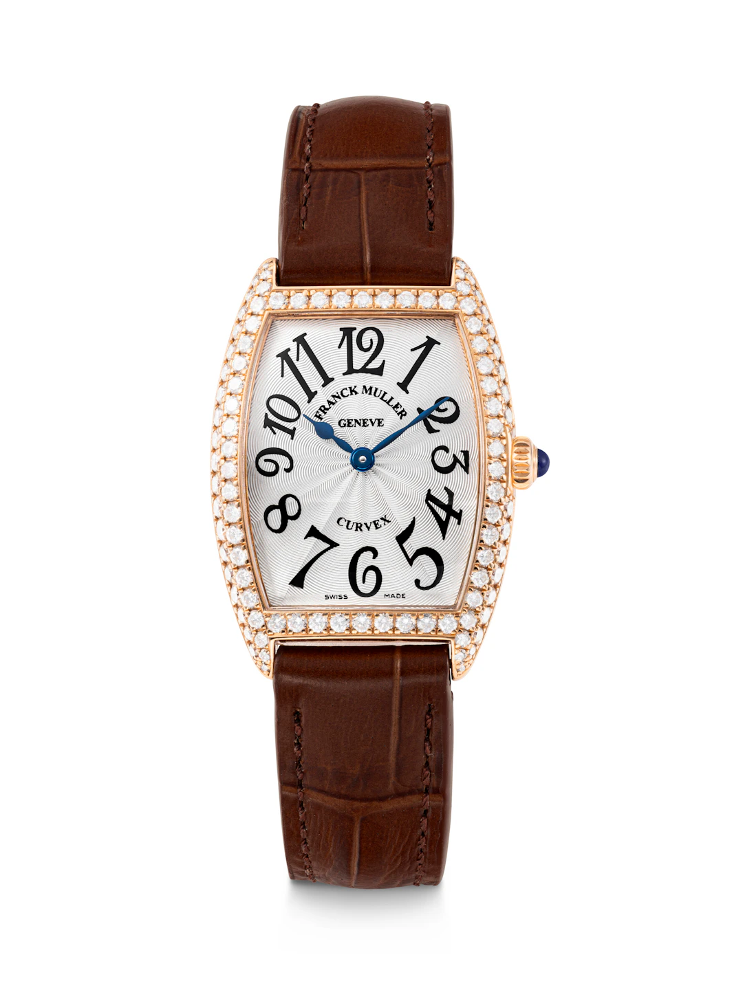 Franck Muller, Lady’s Pink Gold and Diamond-Set Wristwatch, Ref. 1752 Qz D