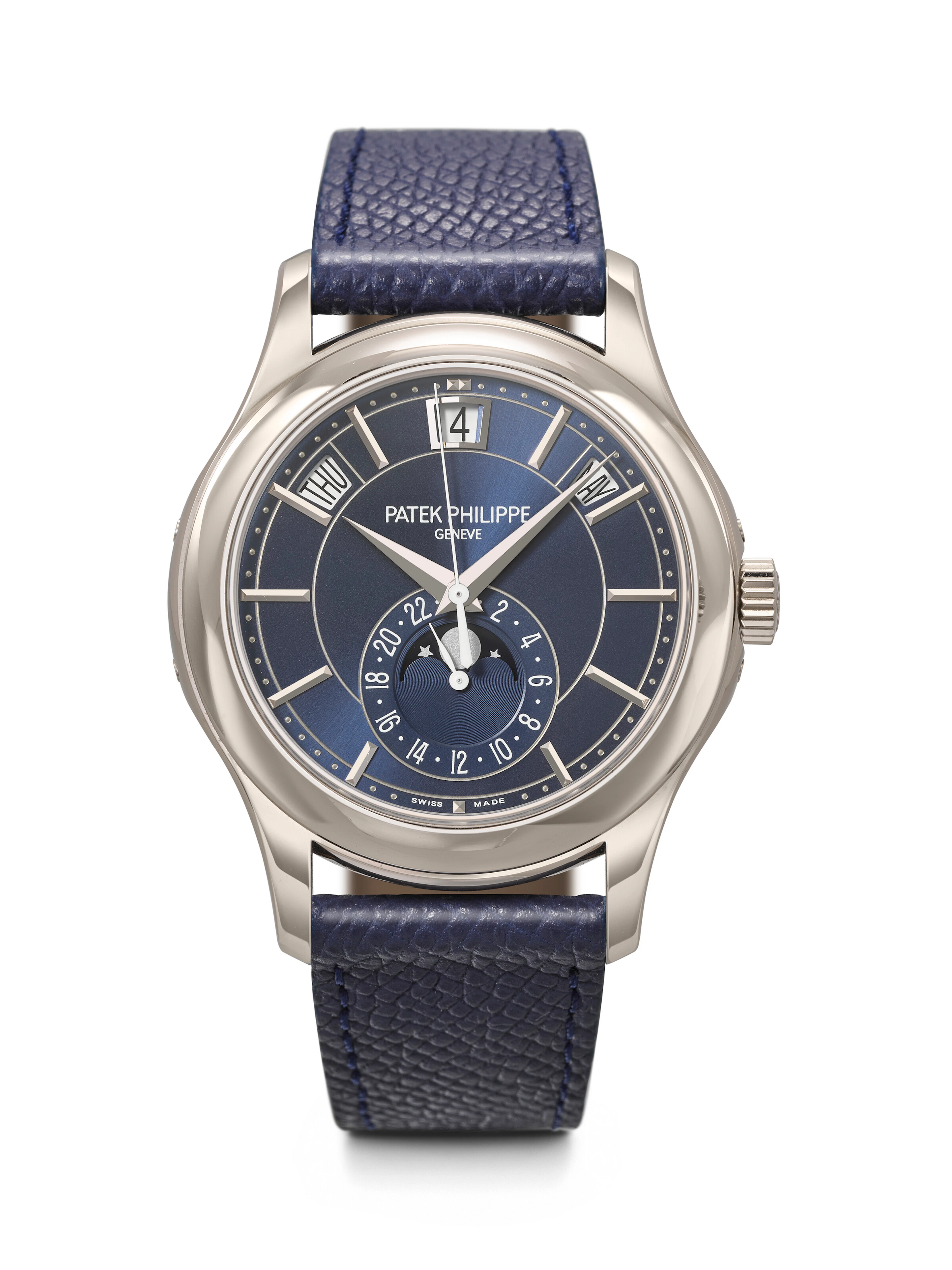 Patek Philippe. An Attractive 18K White Gold Limited Edition Automatic