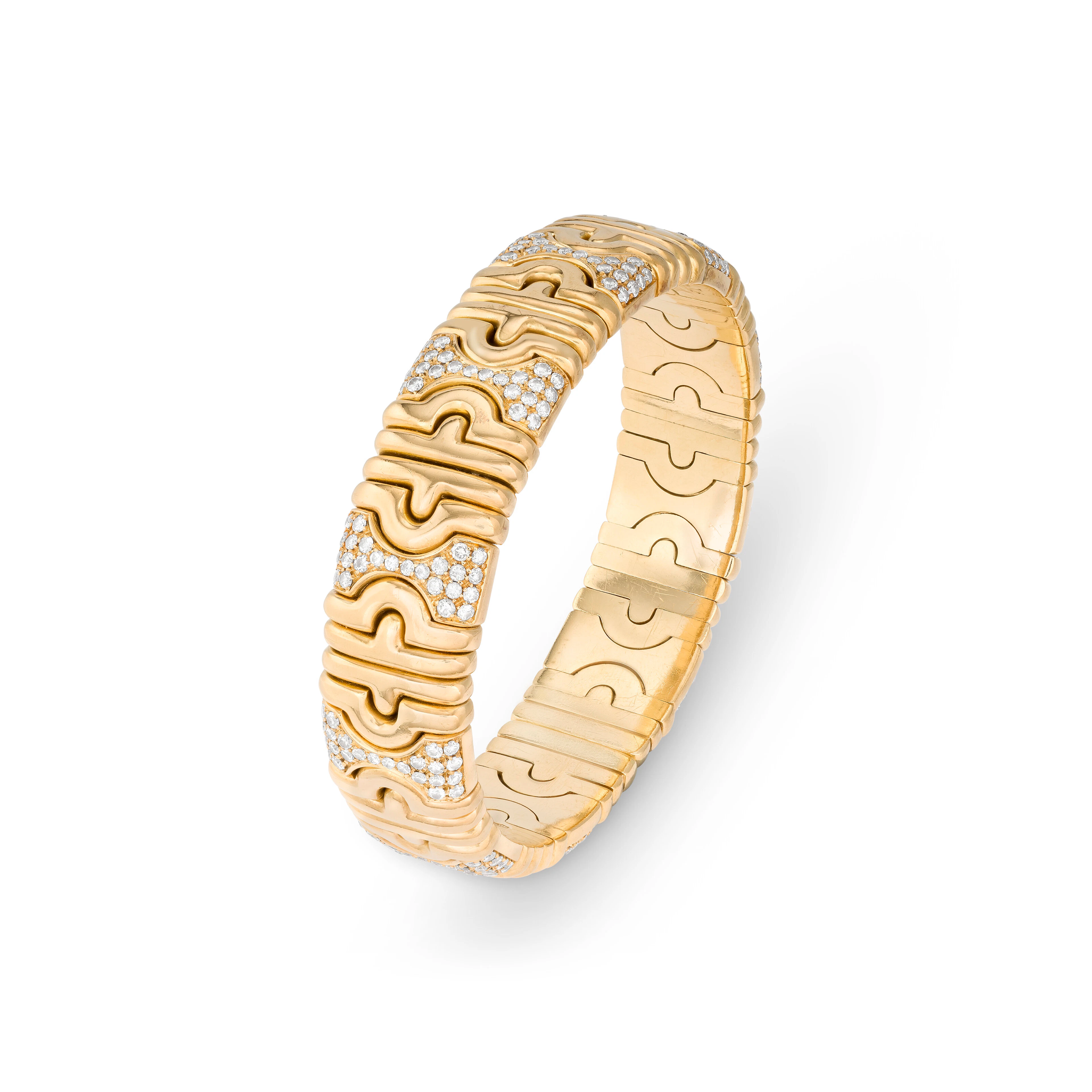 Bulgari Diamond 'Parentesi' Bangle