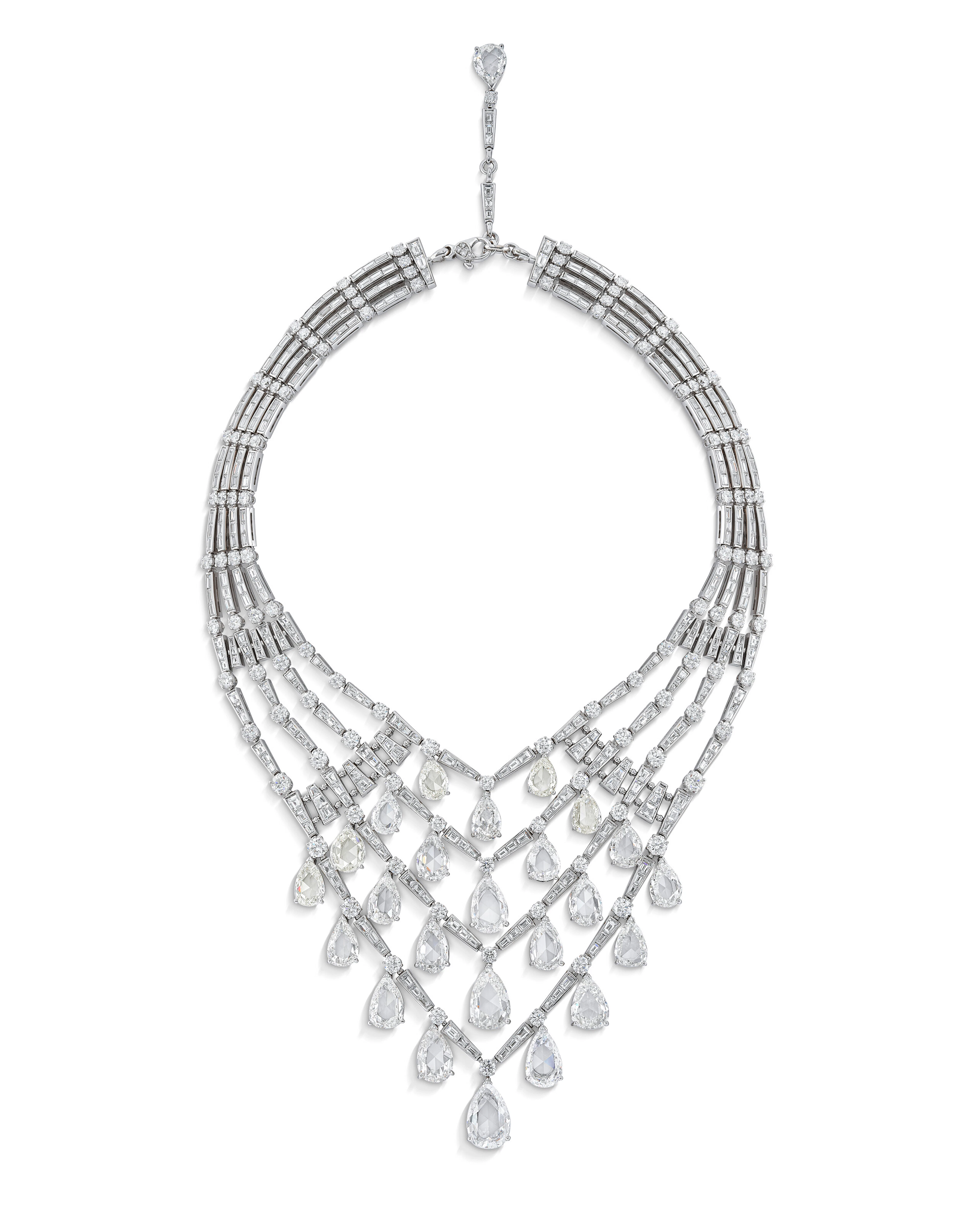 SENSATIONAL BULGARI DIAMOND NECKLACE