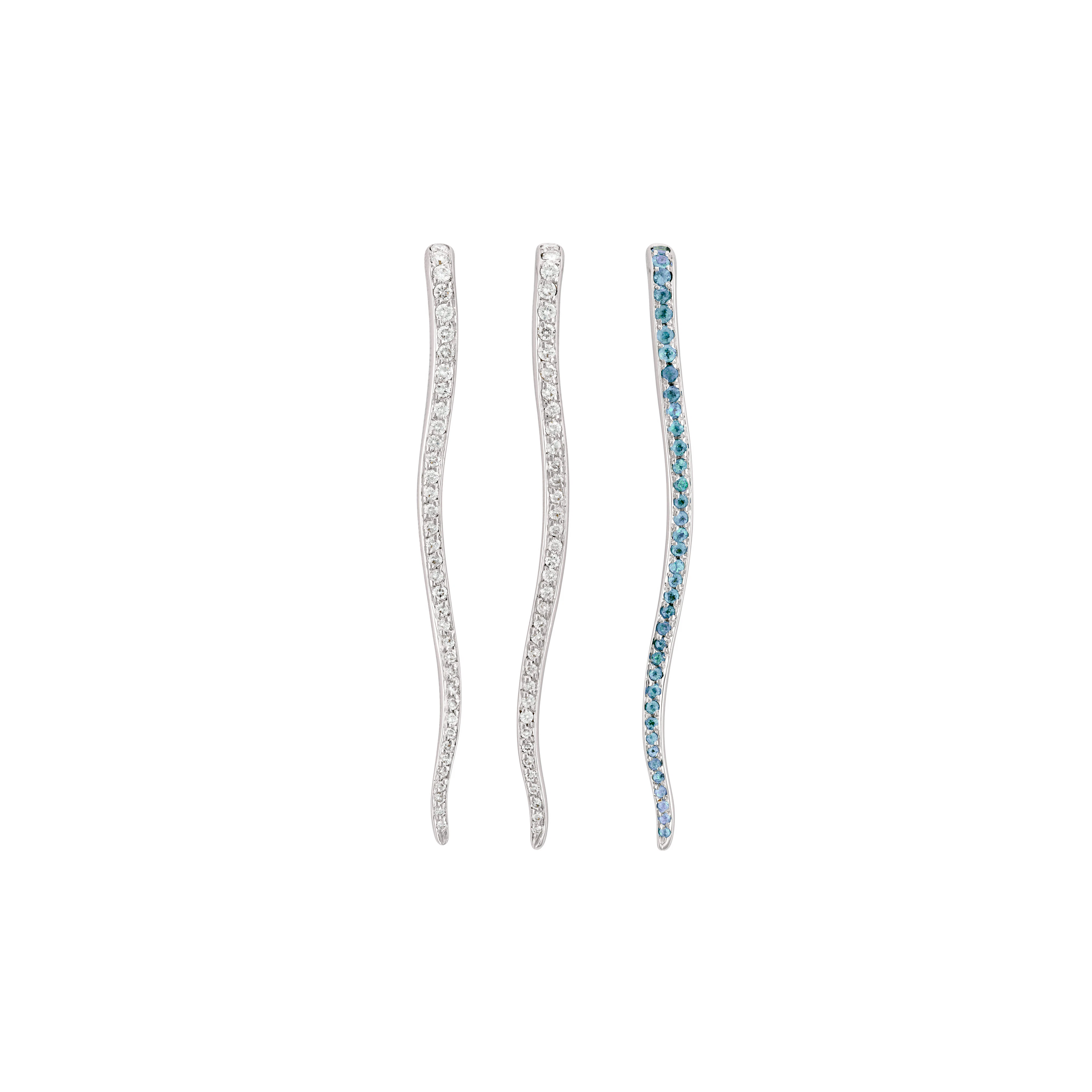 Gavello Diamond and Tourmaline Earrings
