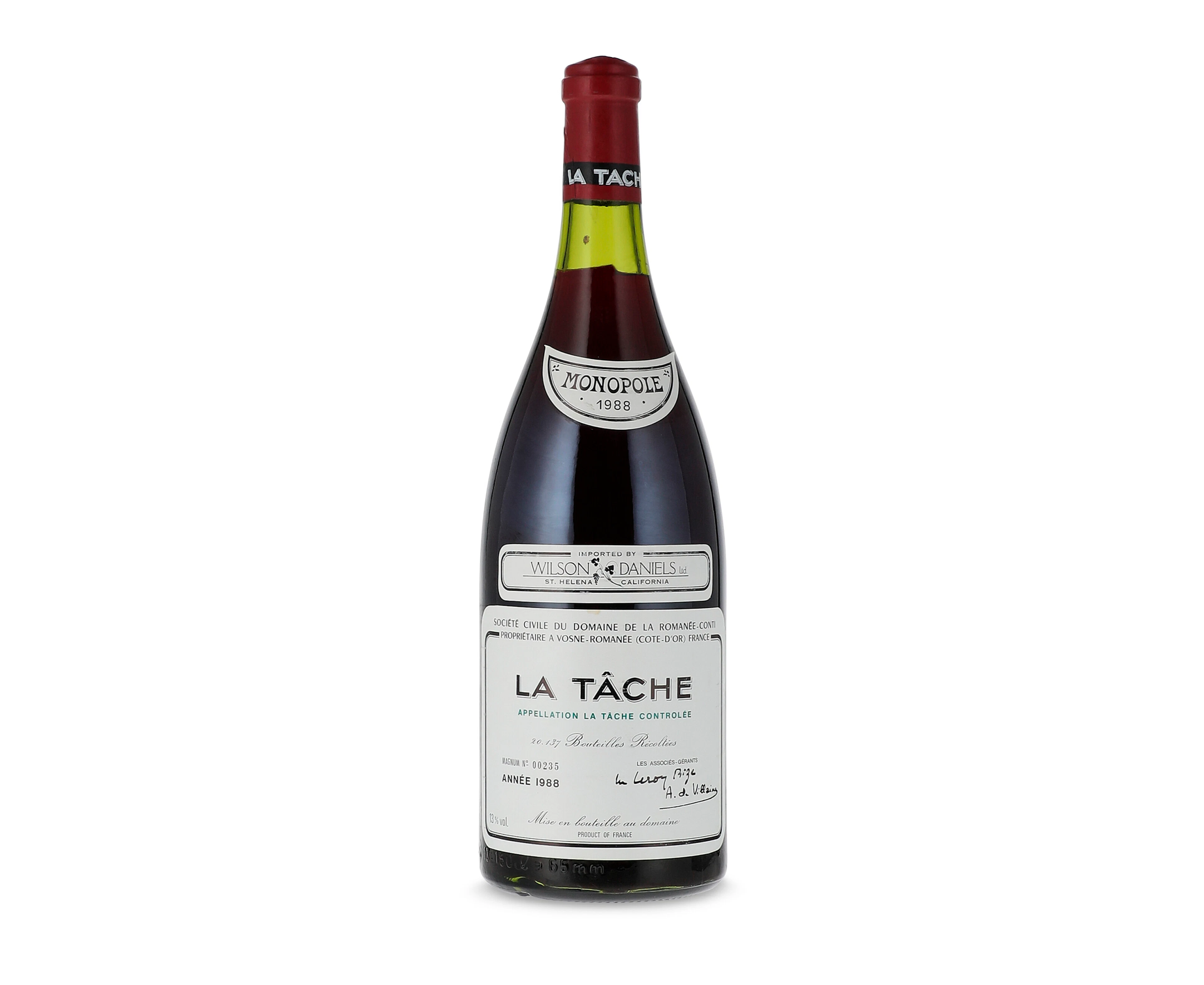 Domaine De La Romanée-Conti, La tâche 1988
