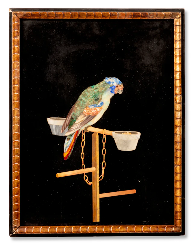 An Italian Pietra Dura Plaque