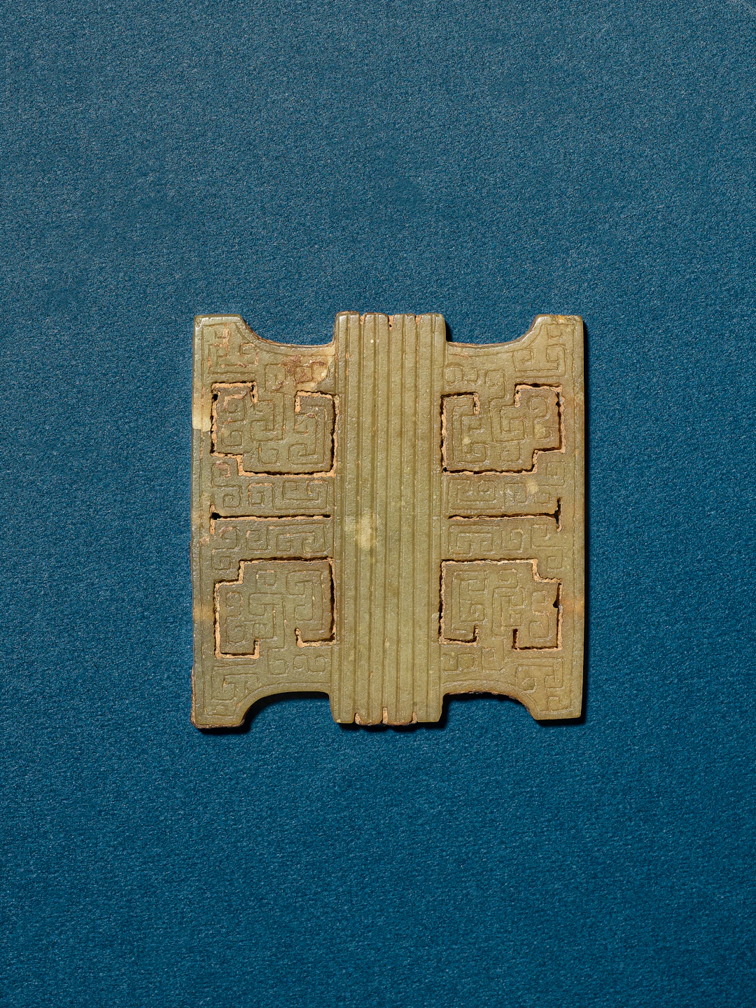 A Qin-Style Jade Openwork Ornament