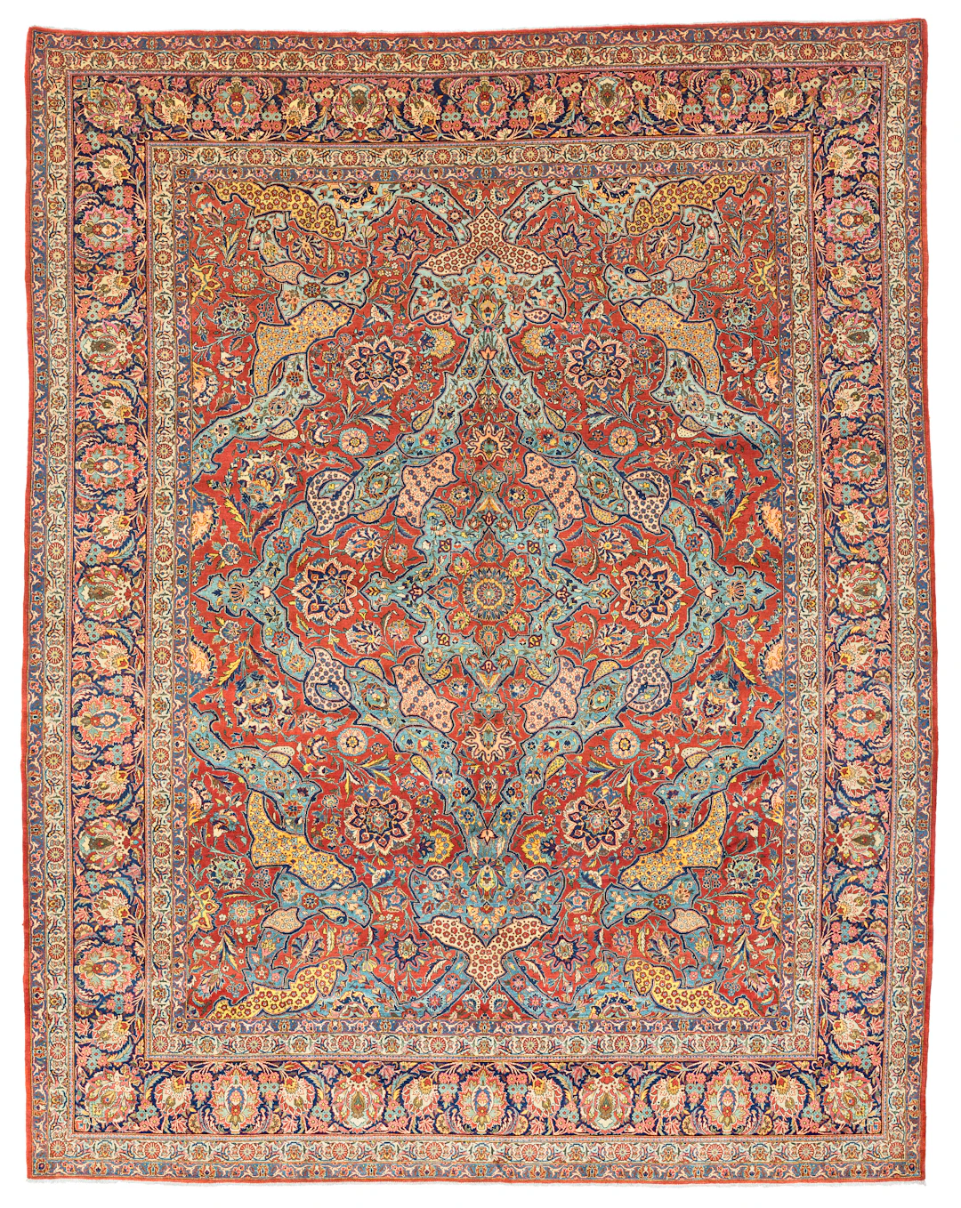 A 'Dabir' Kashan Carpet