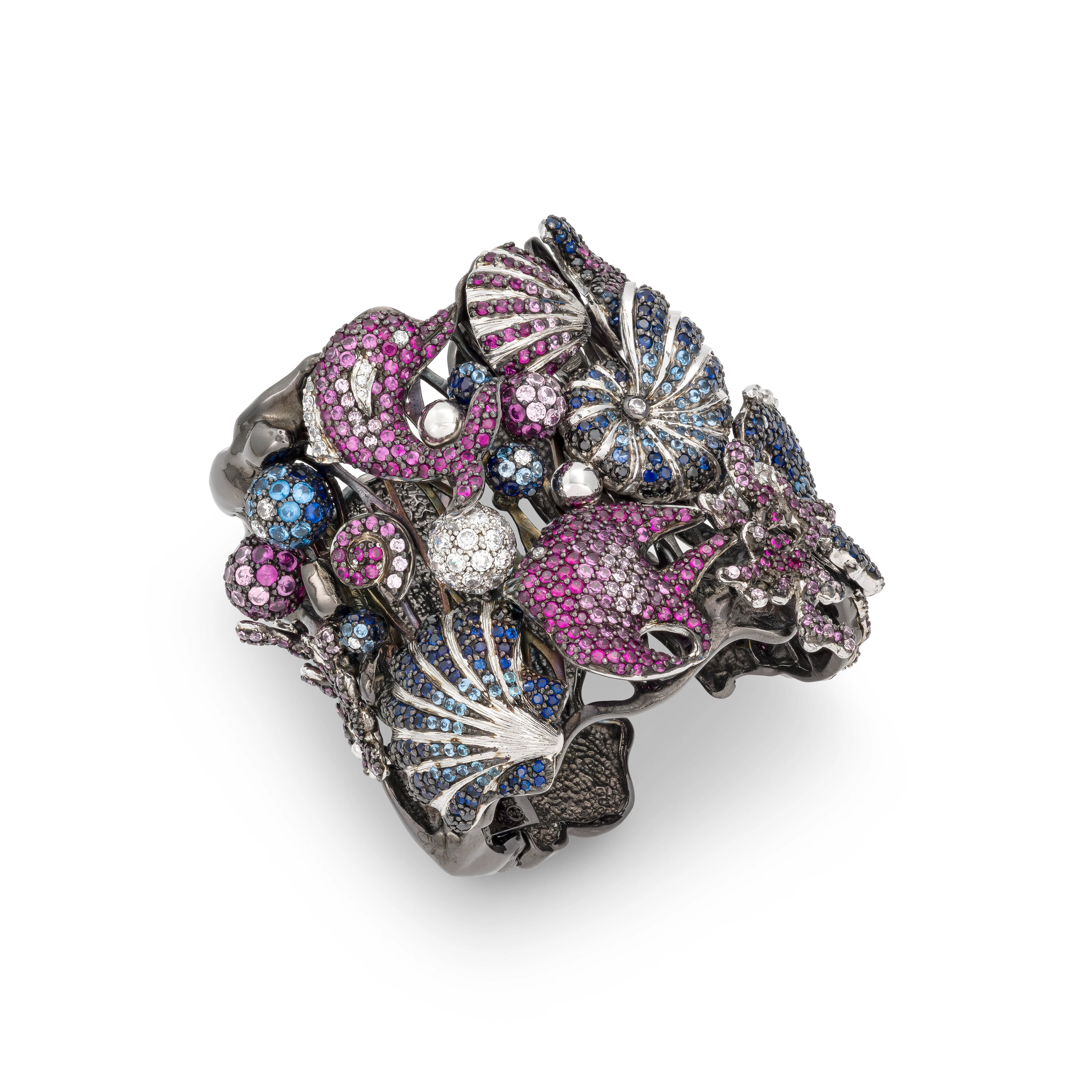 Multi-Gem Cuff