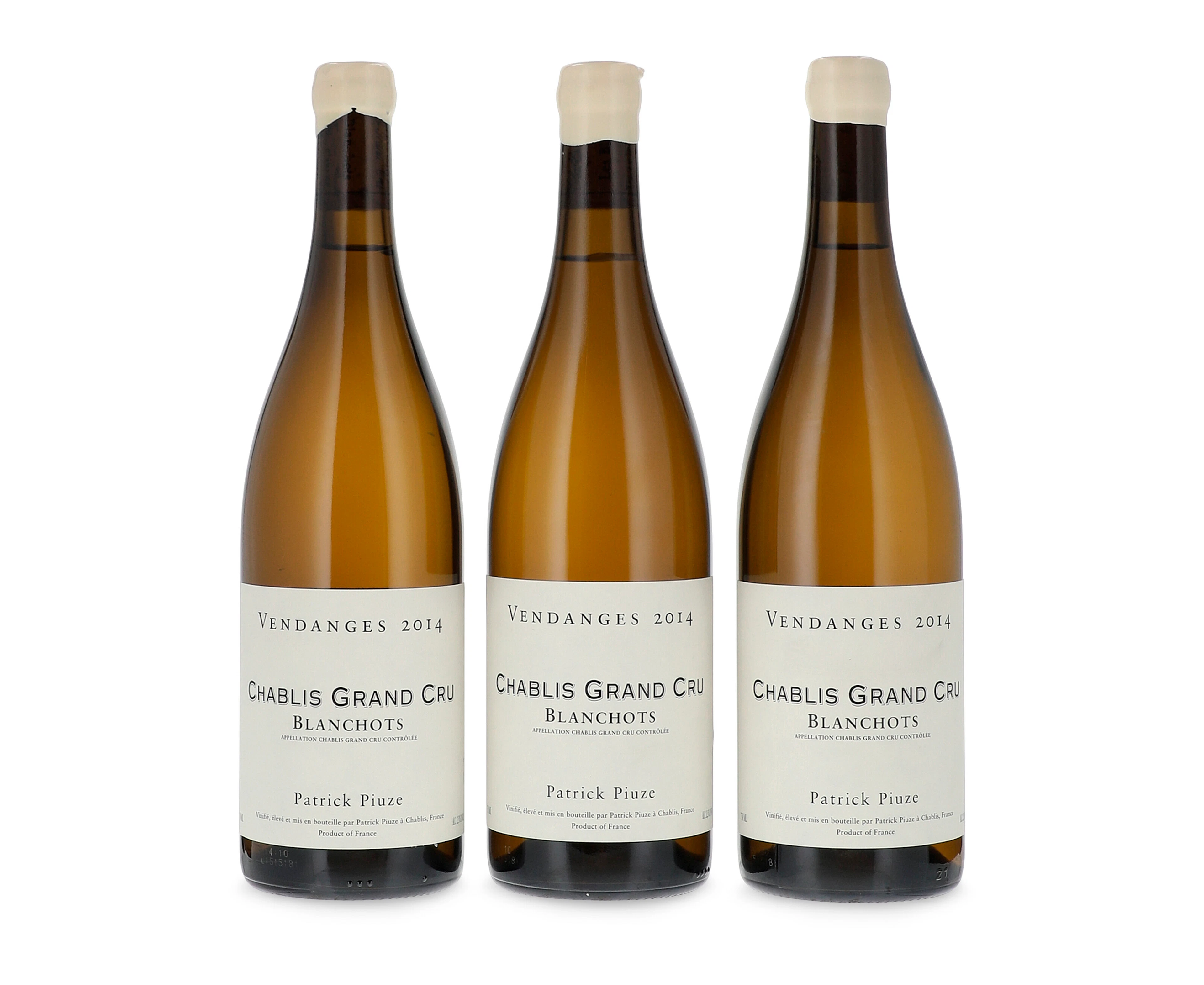 Mixed 2014 Patrick Piuze, Chablis, Blanchot & Bougros