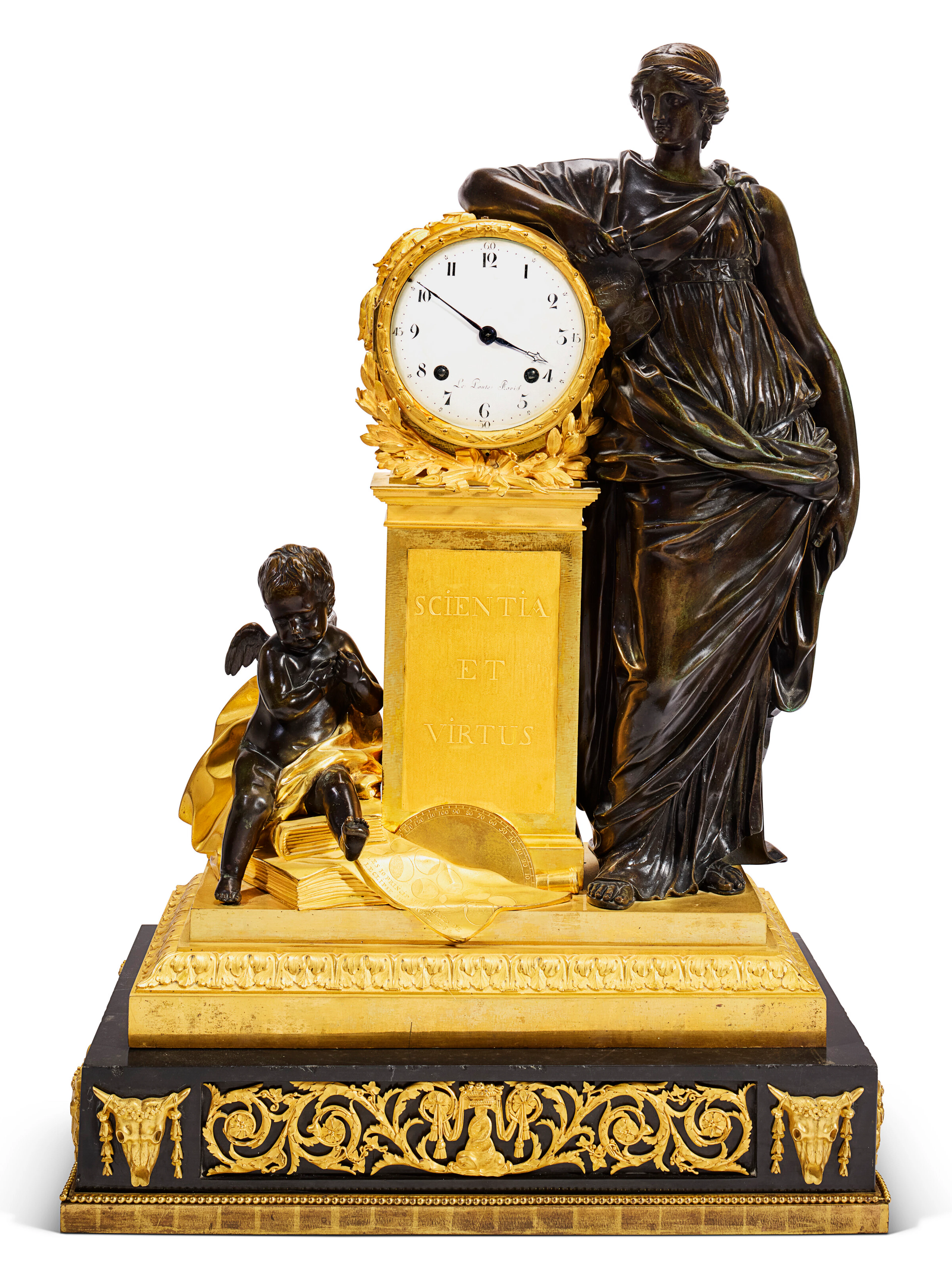 Pendule Monumentale "D'uranie" D’epoque Louis Xvi