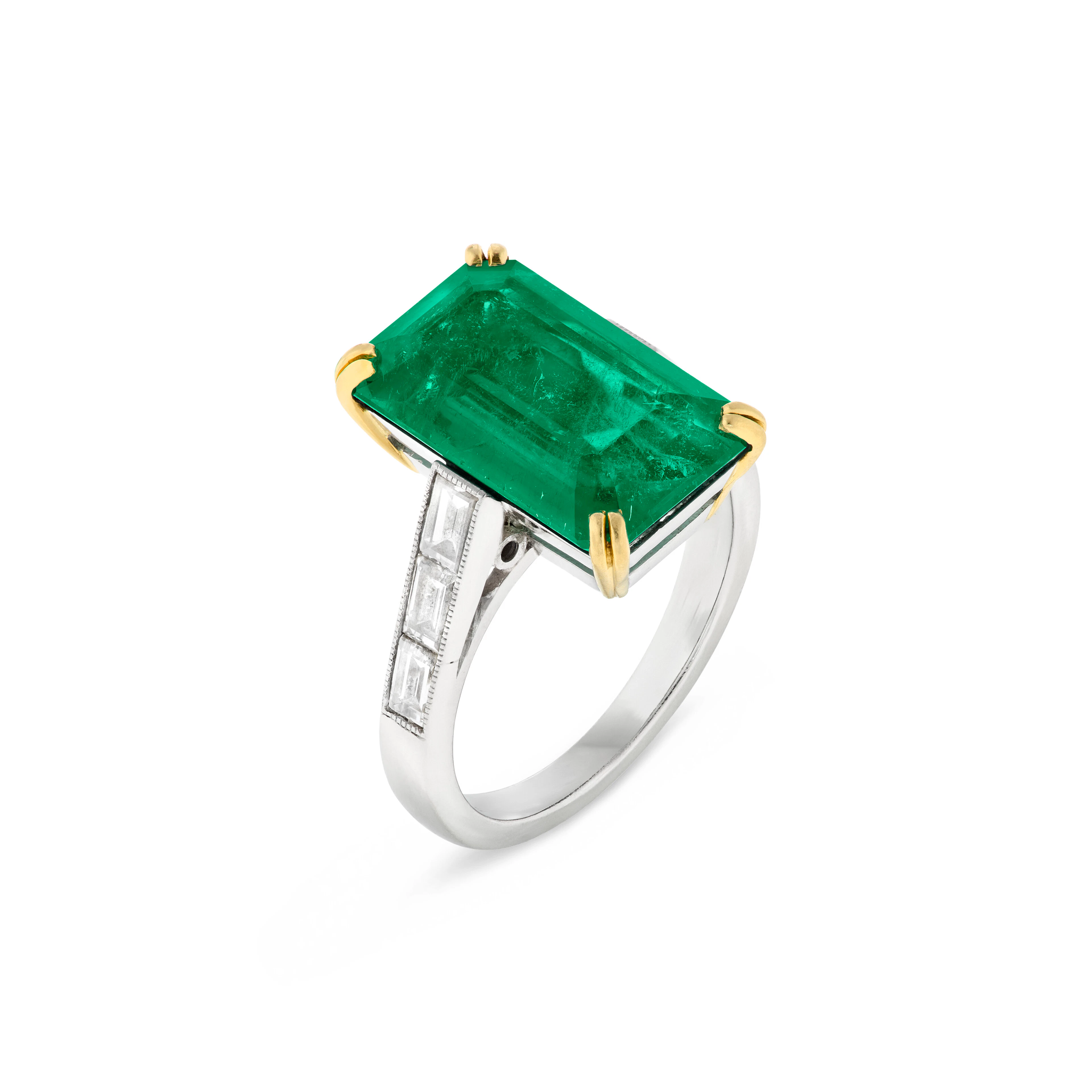 Cartier Emerald and Diamond Ring