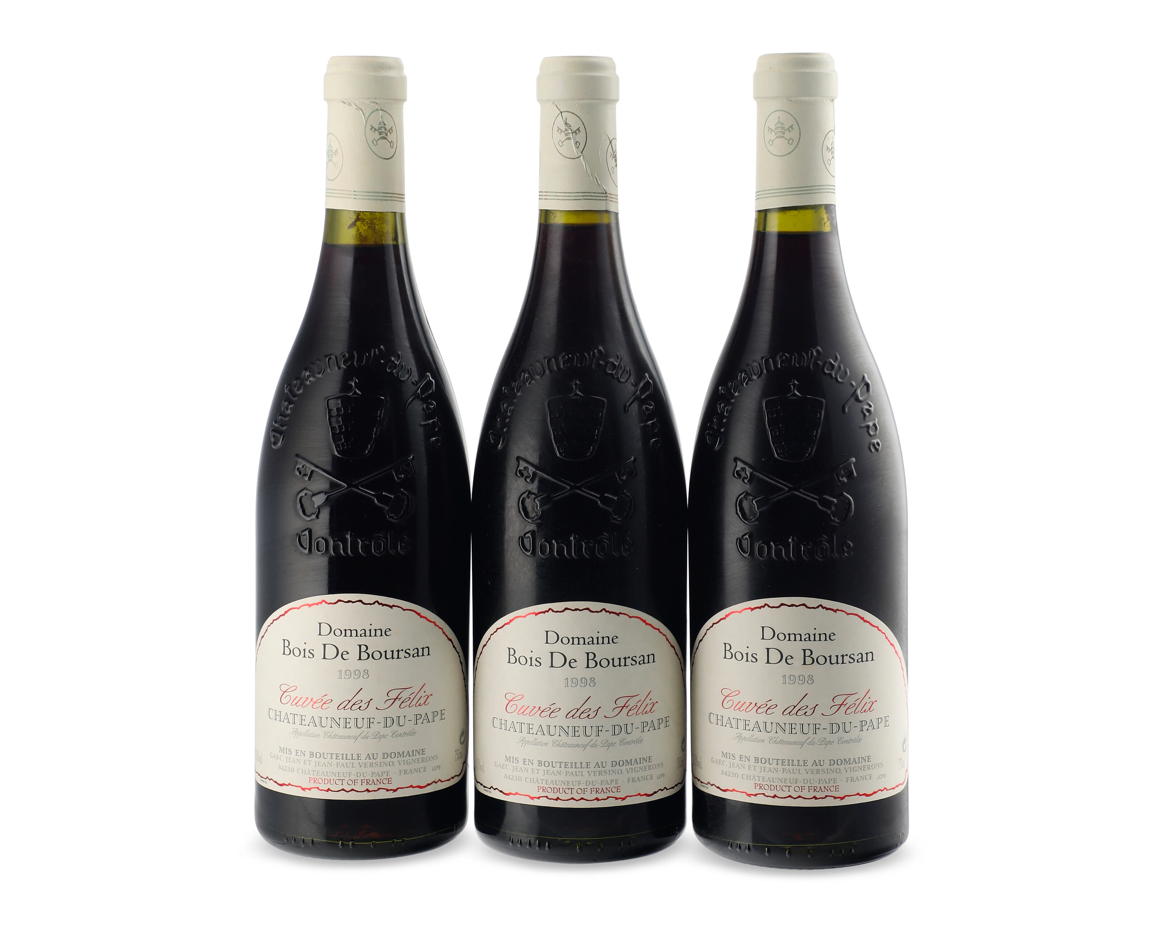 Domaine Bois De Boursan, Châteauneuf-Du-Pape Cuveé Des Félix 1998