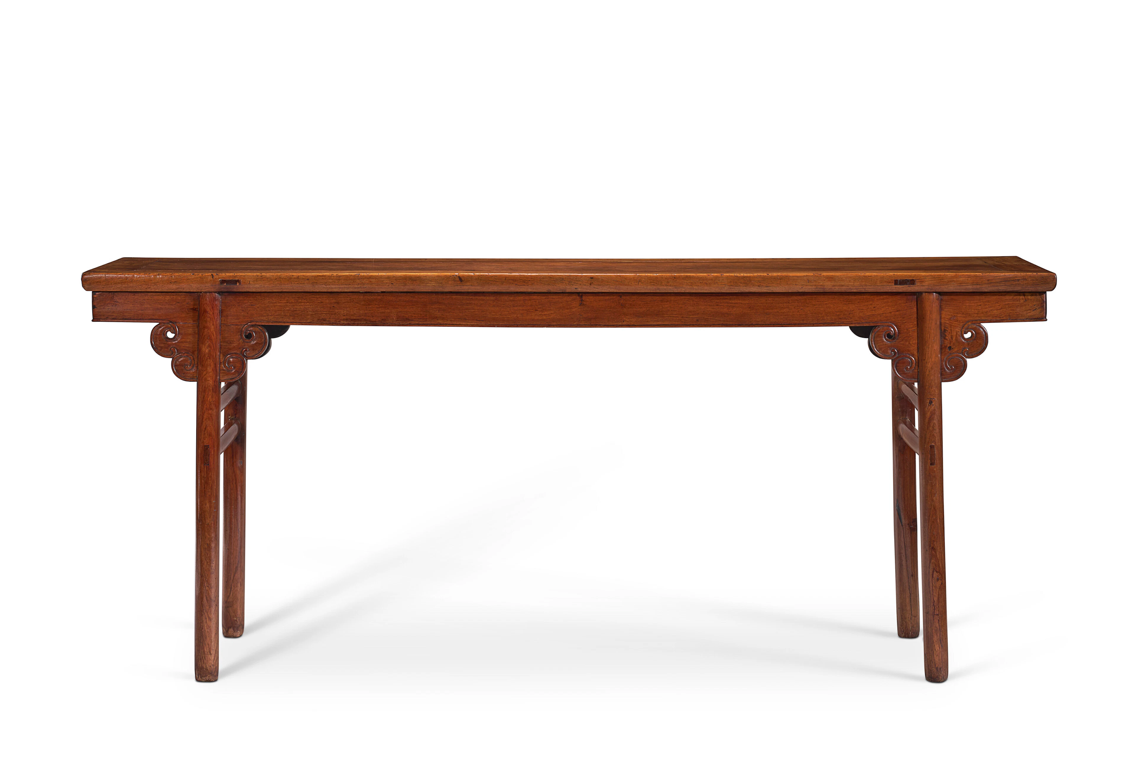 A Rare Huanghuali Recessed-Leg Painting Table