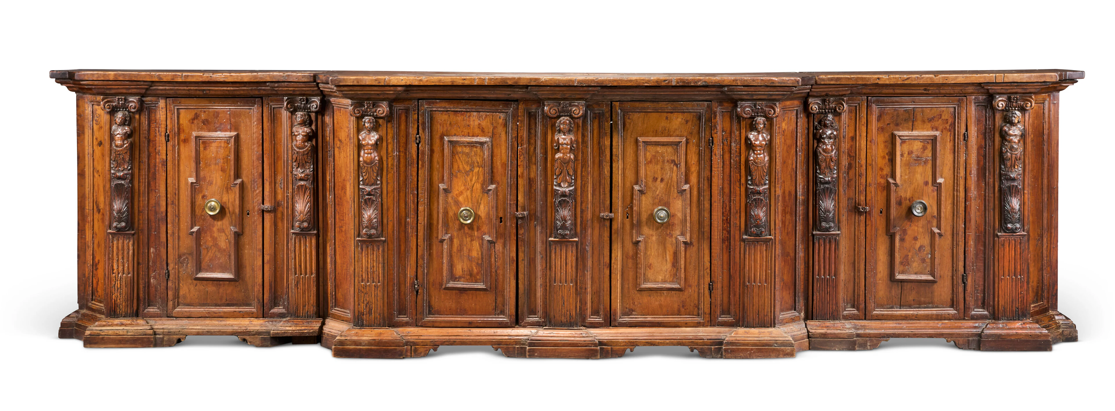 A Monumental Italian Renaissance Walnut Credenza