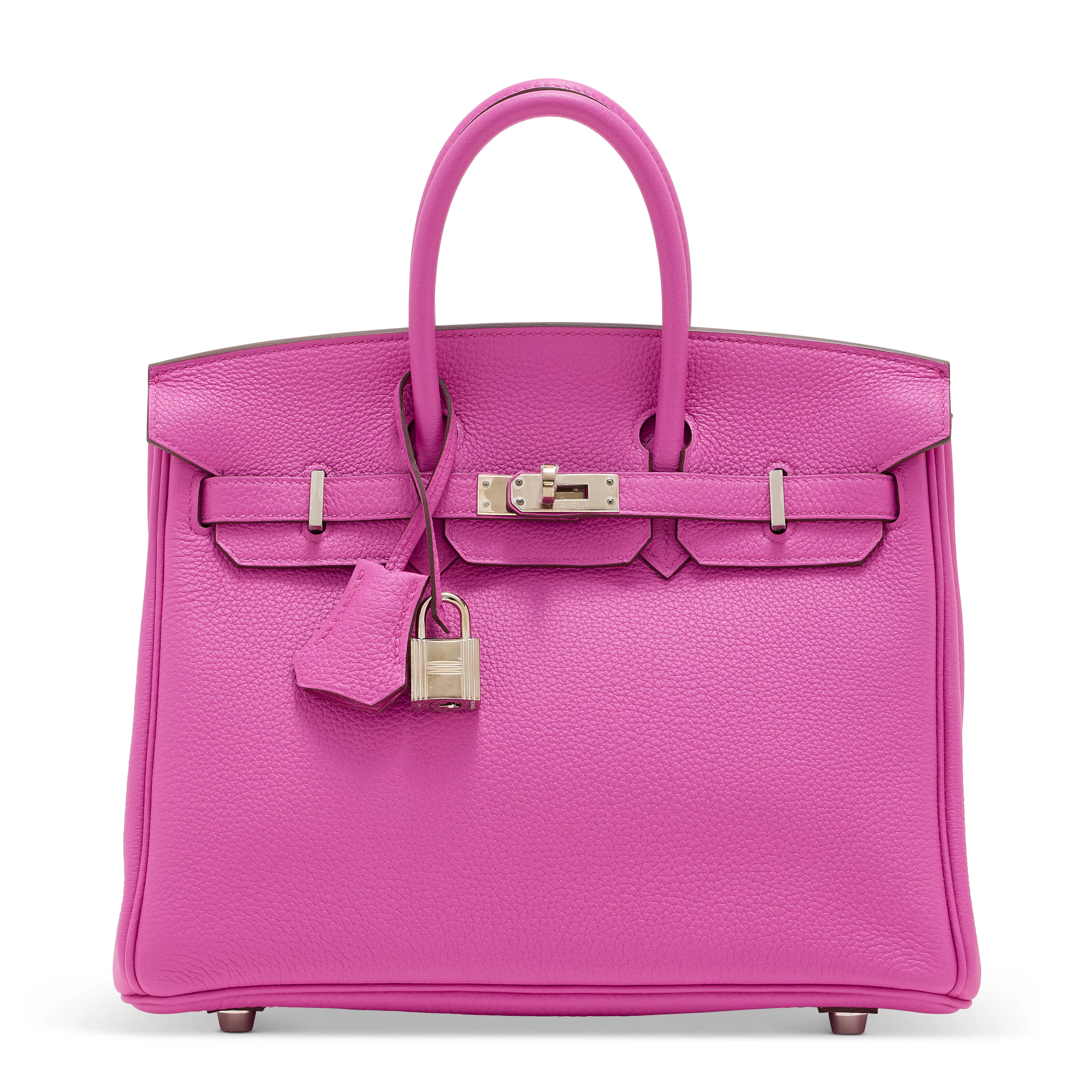 A Magnolia Togo Leather Birkin 25 with Palladium Hardware