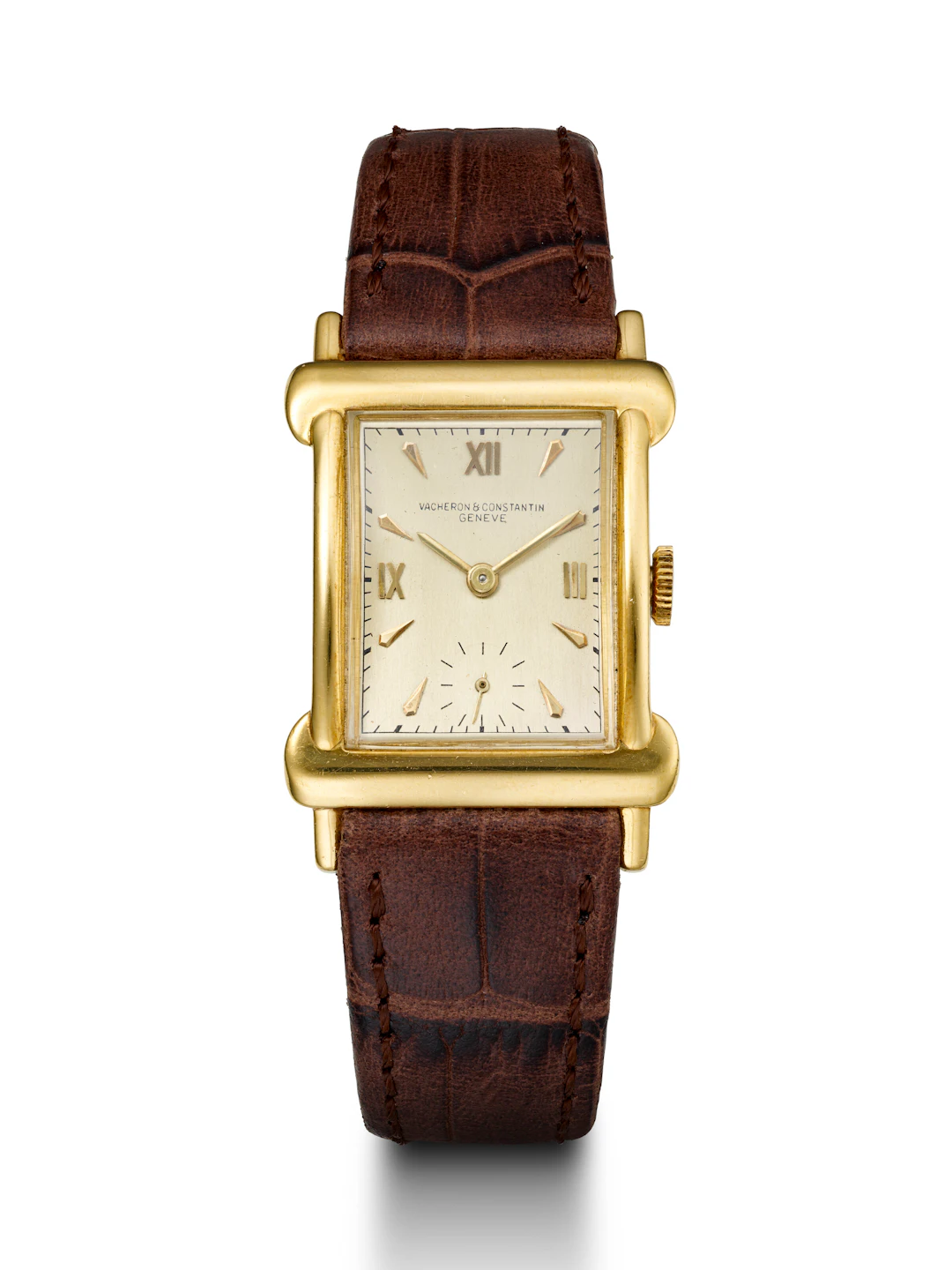 Vacheron Constantin, Yellow Gold Rectangular Wristwatch