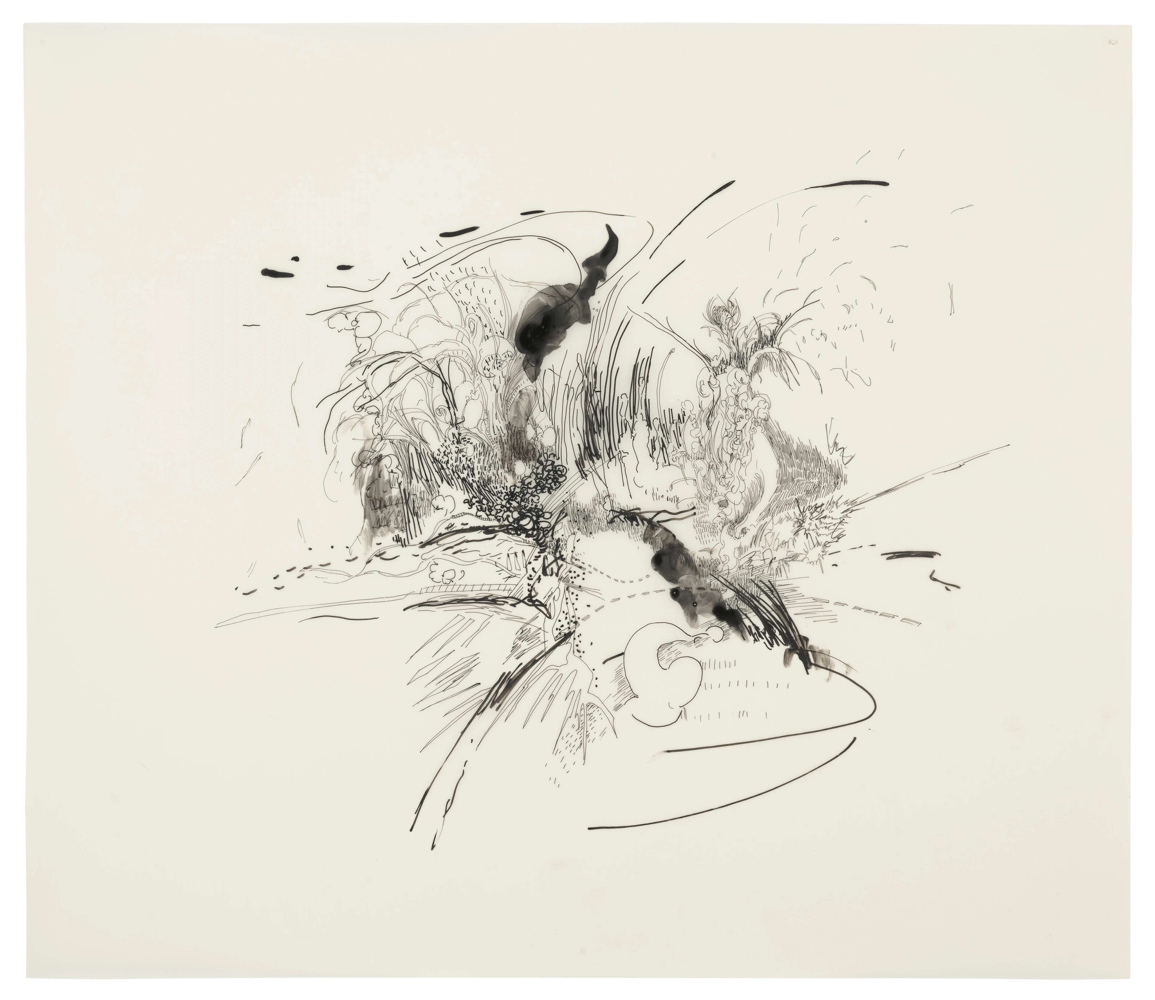 JULIE MEHRETU (B. 1970)