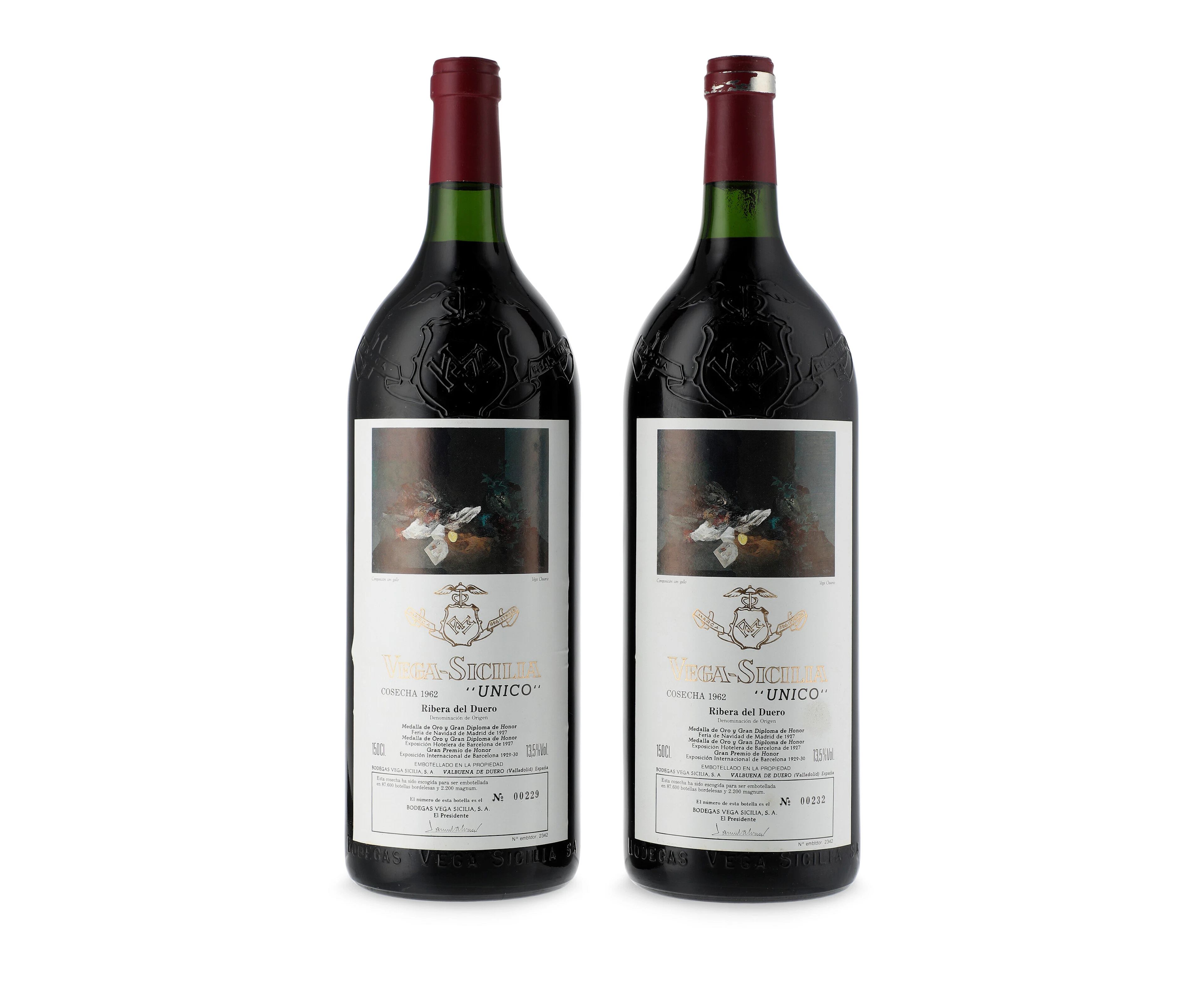 Vega Sicilia, Unico 1962