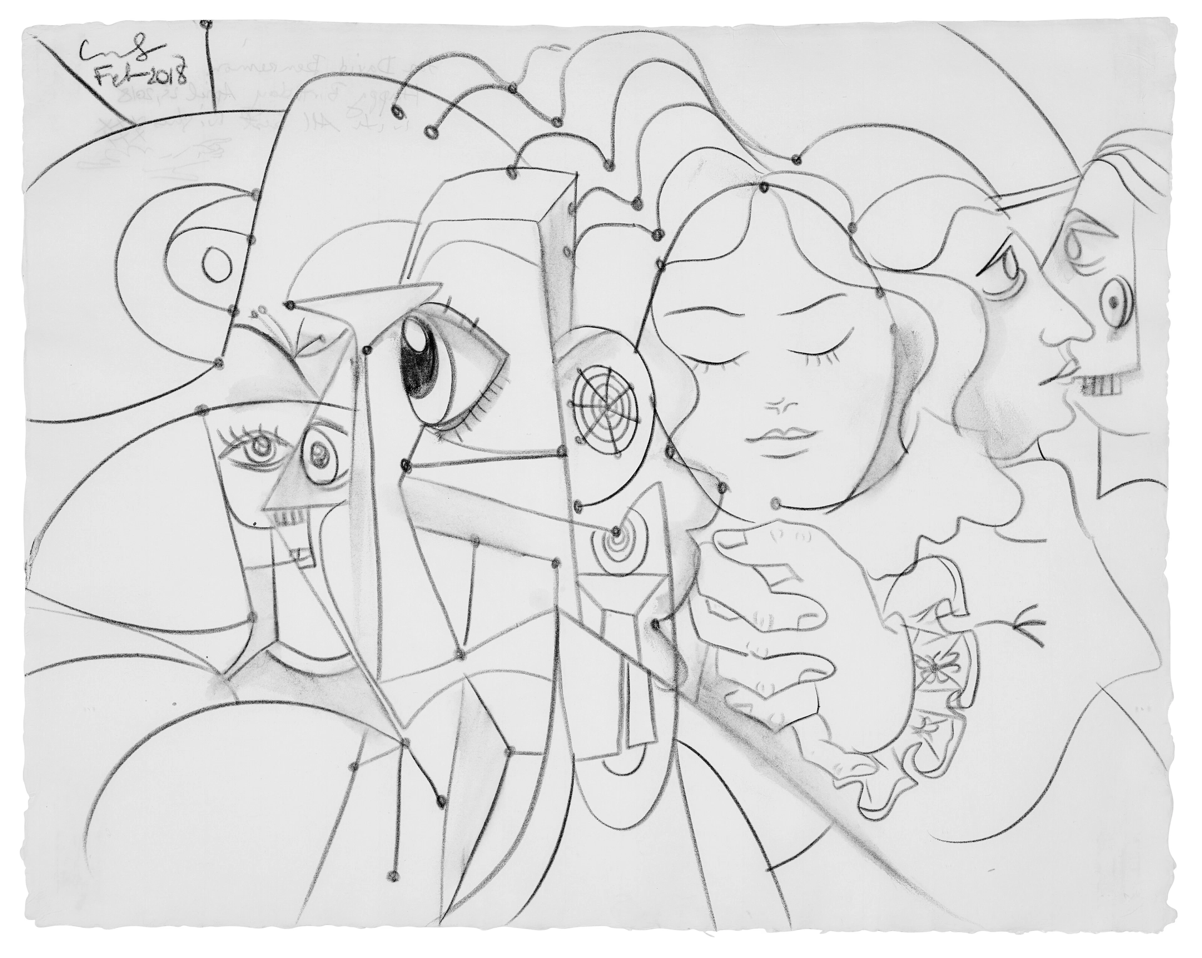 GEORGE CONDO (B. 1957)
