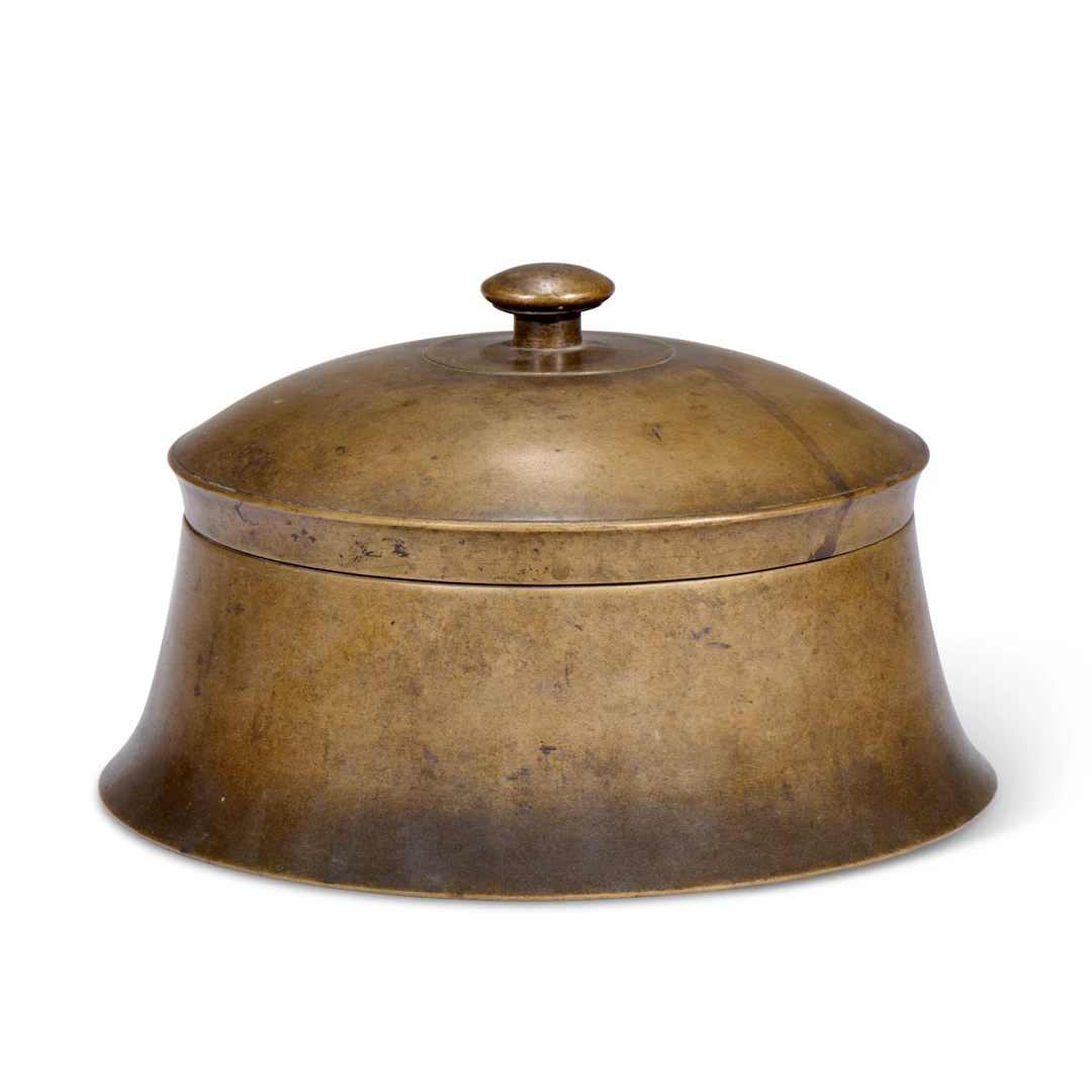 A Bronze Lidded Vessel