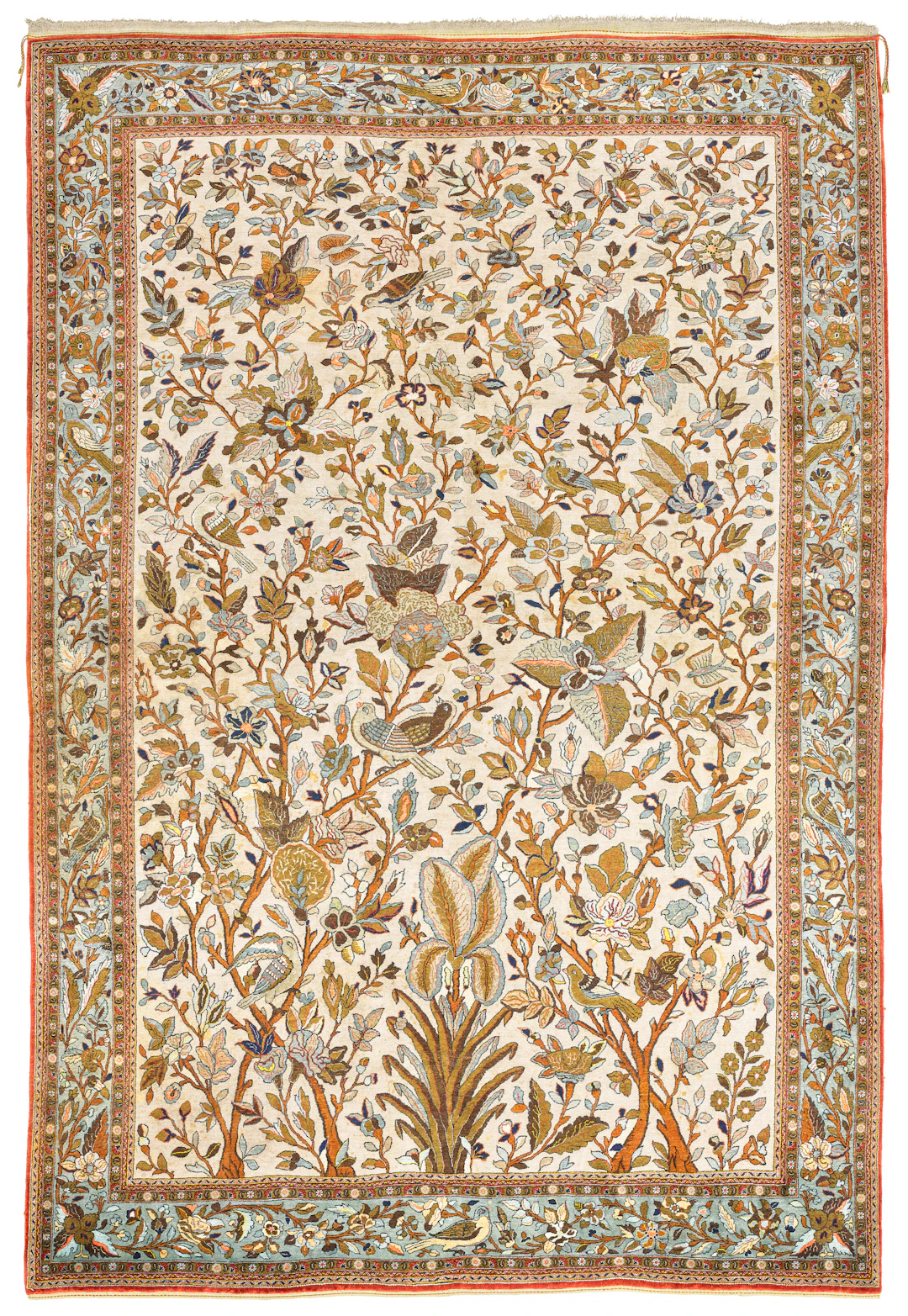 A Silk Qum Carpet