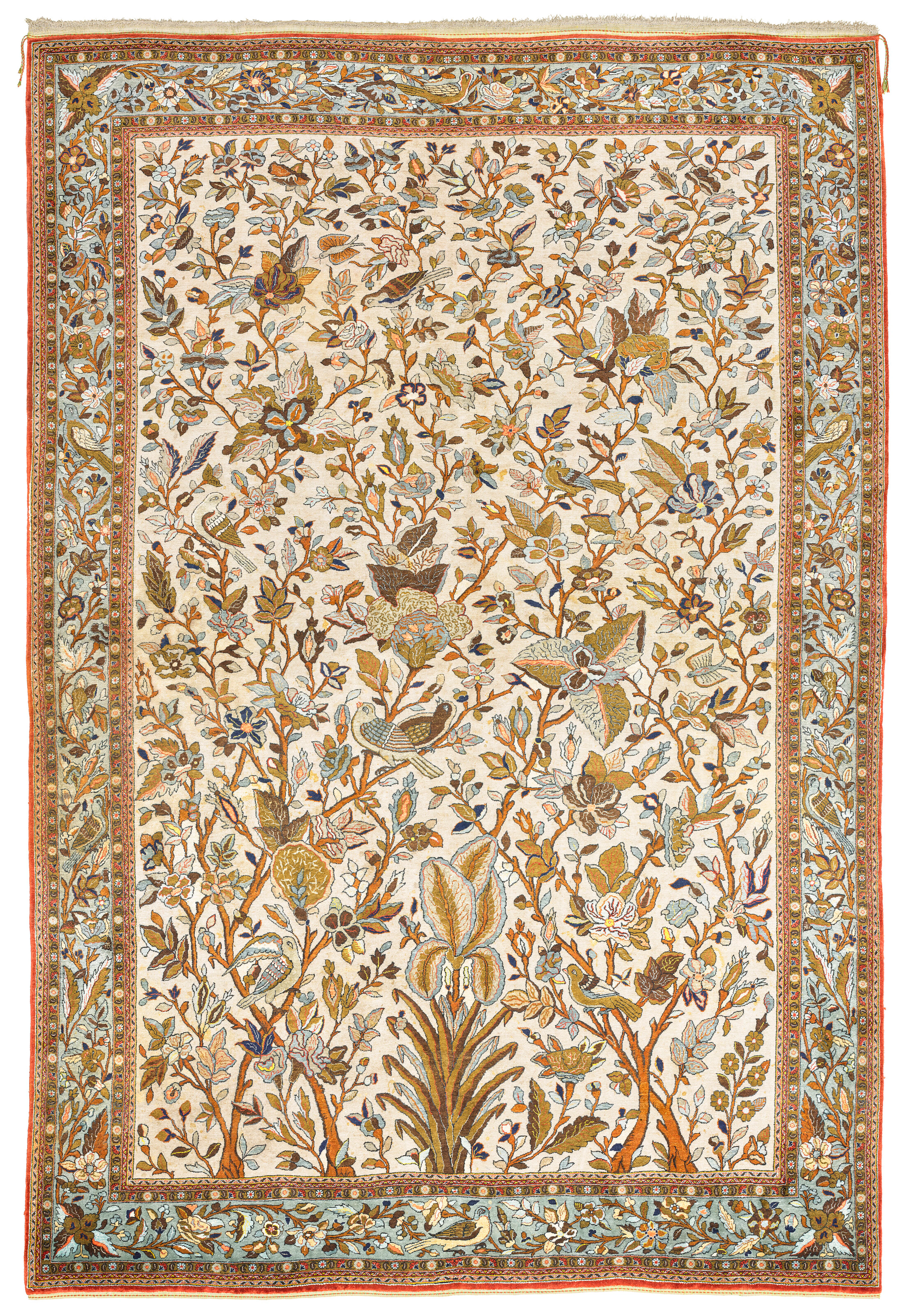 A Silk Qum Carpet