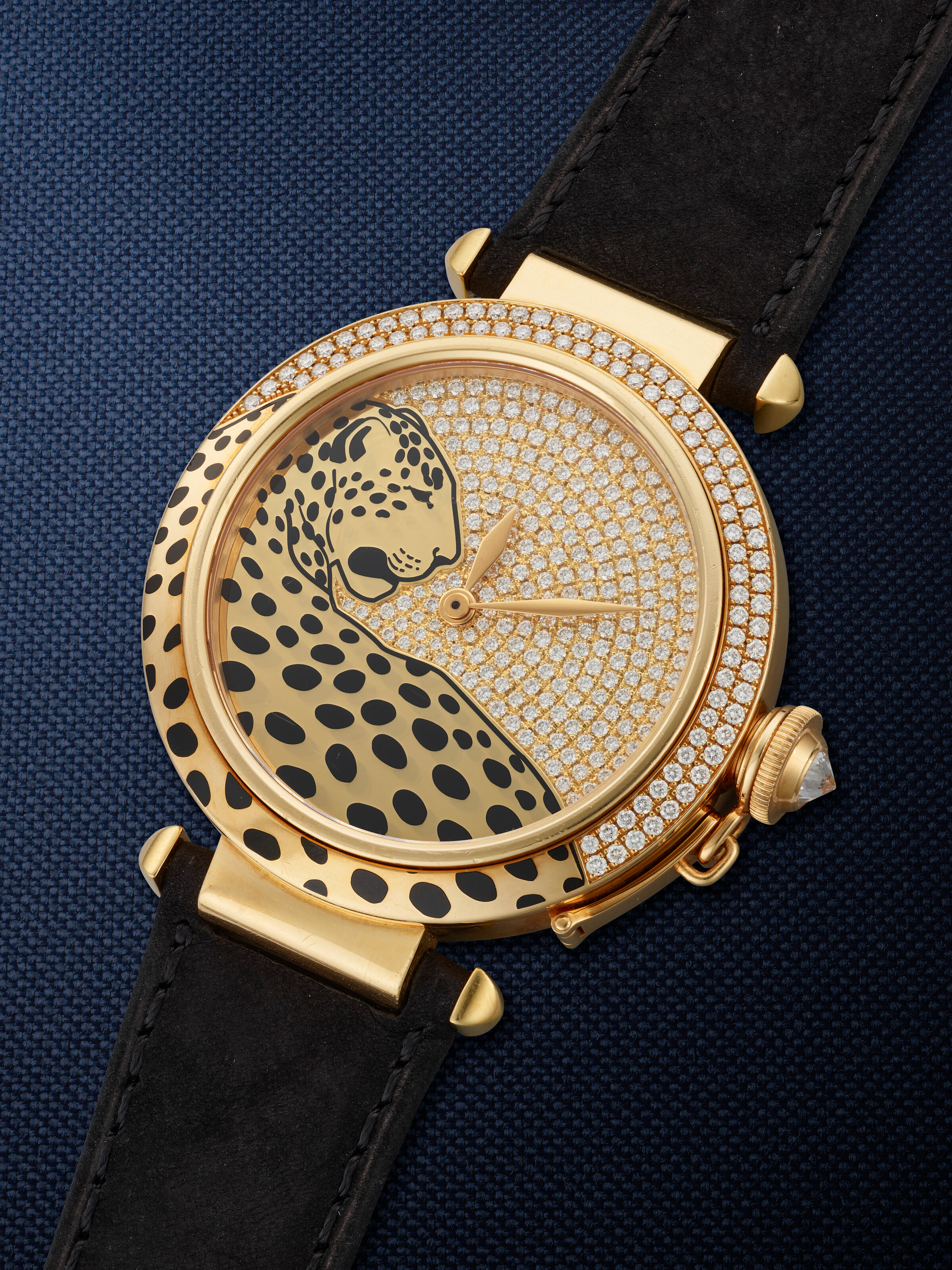 Cartier, Yellow Gold and Diamond-Set 'Pasha De Cartier', Ref. 2832J