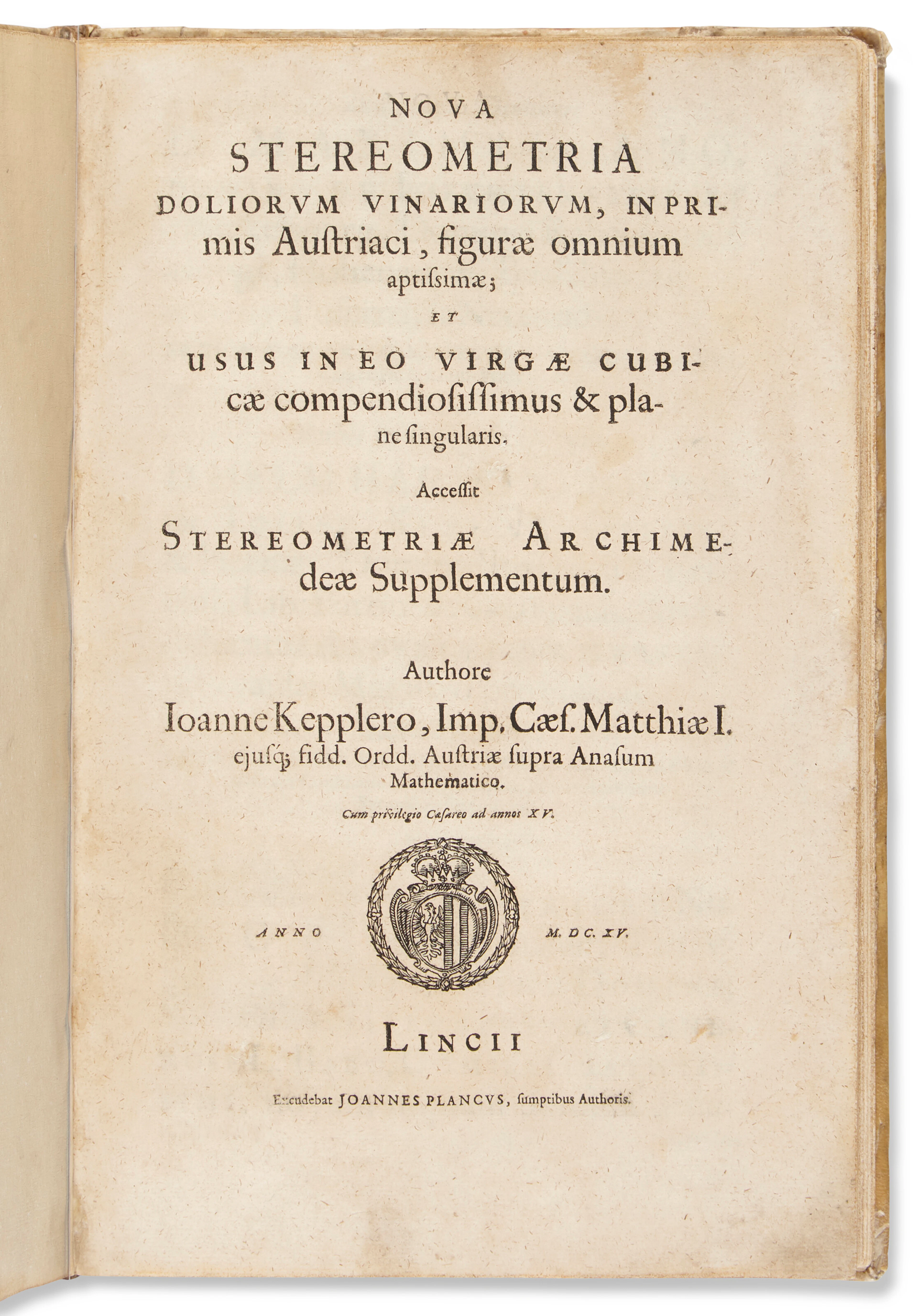 Nova Stereometria Doliorum Vinariorum
