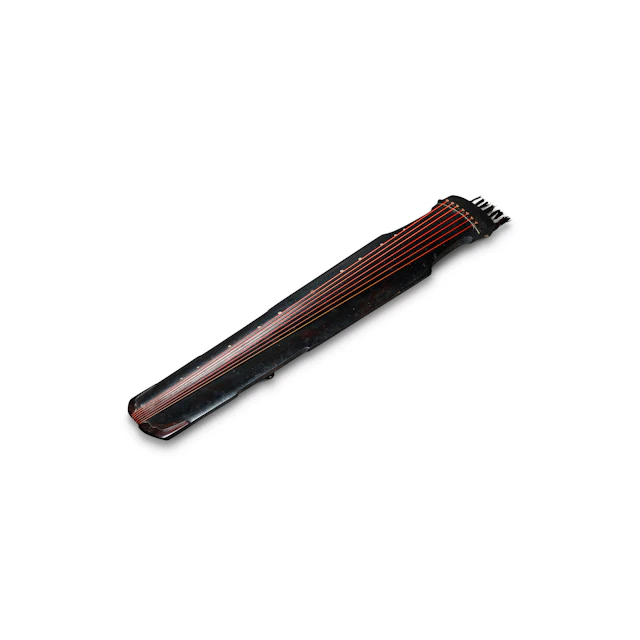 A Ming Confucius-Style Lacquered Qin