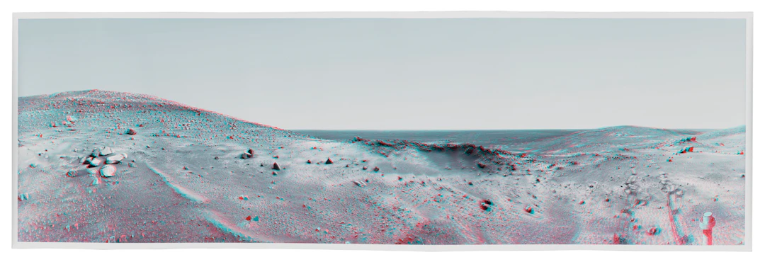 A Very Large Format Martian Stereoscopic Panorama