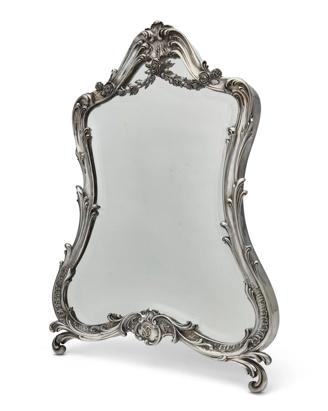 A Silver Table Mirror