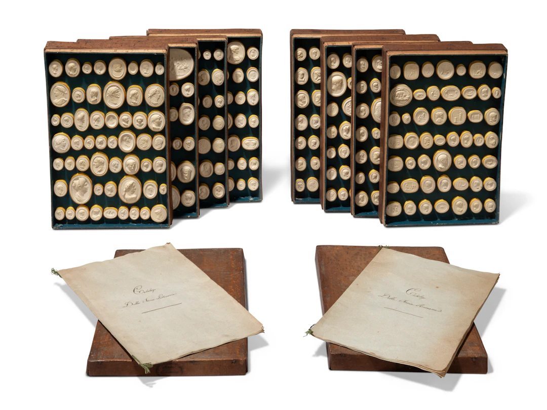 A Set of Four Hundred Italian Plaster Intaglios