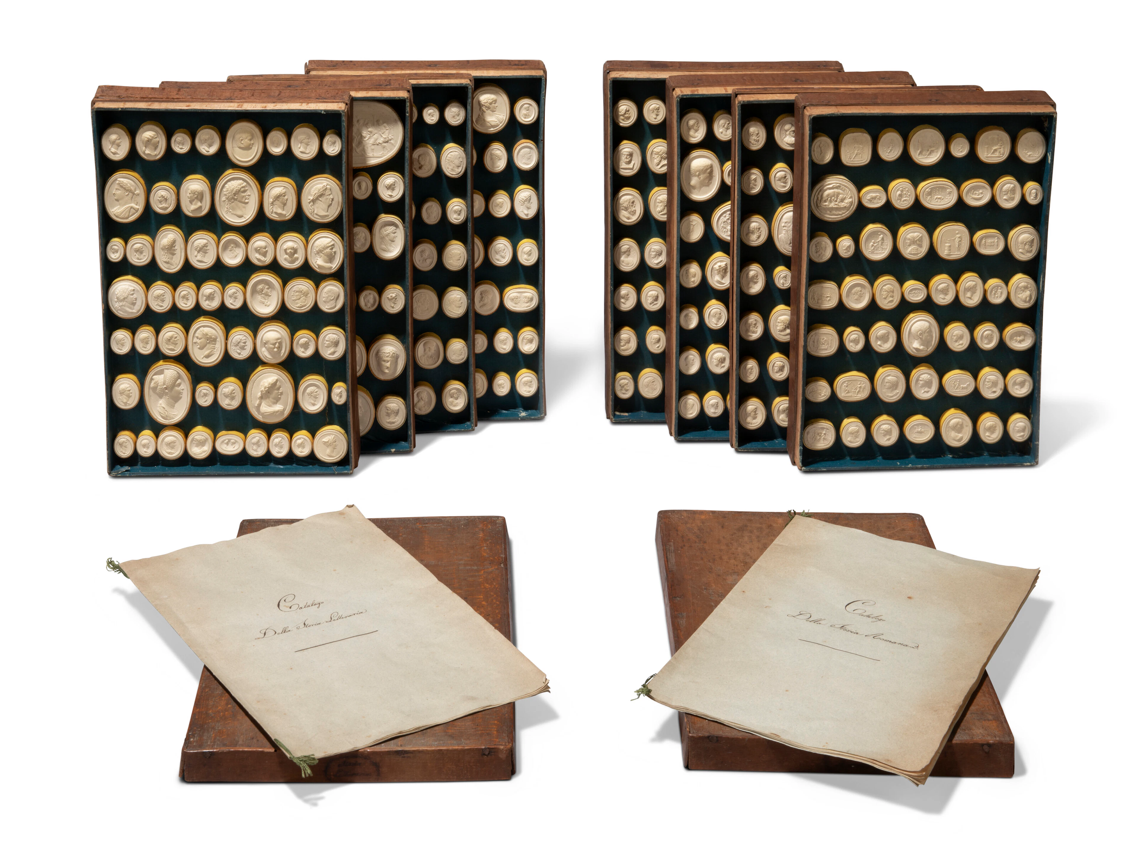 A Set of Four Hundred Italian Plaster Intaglios