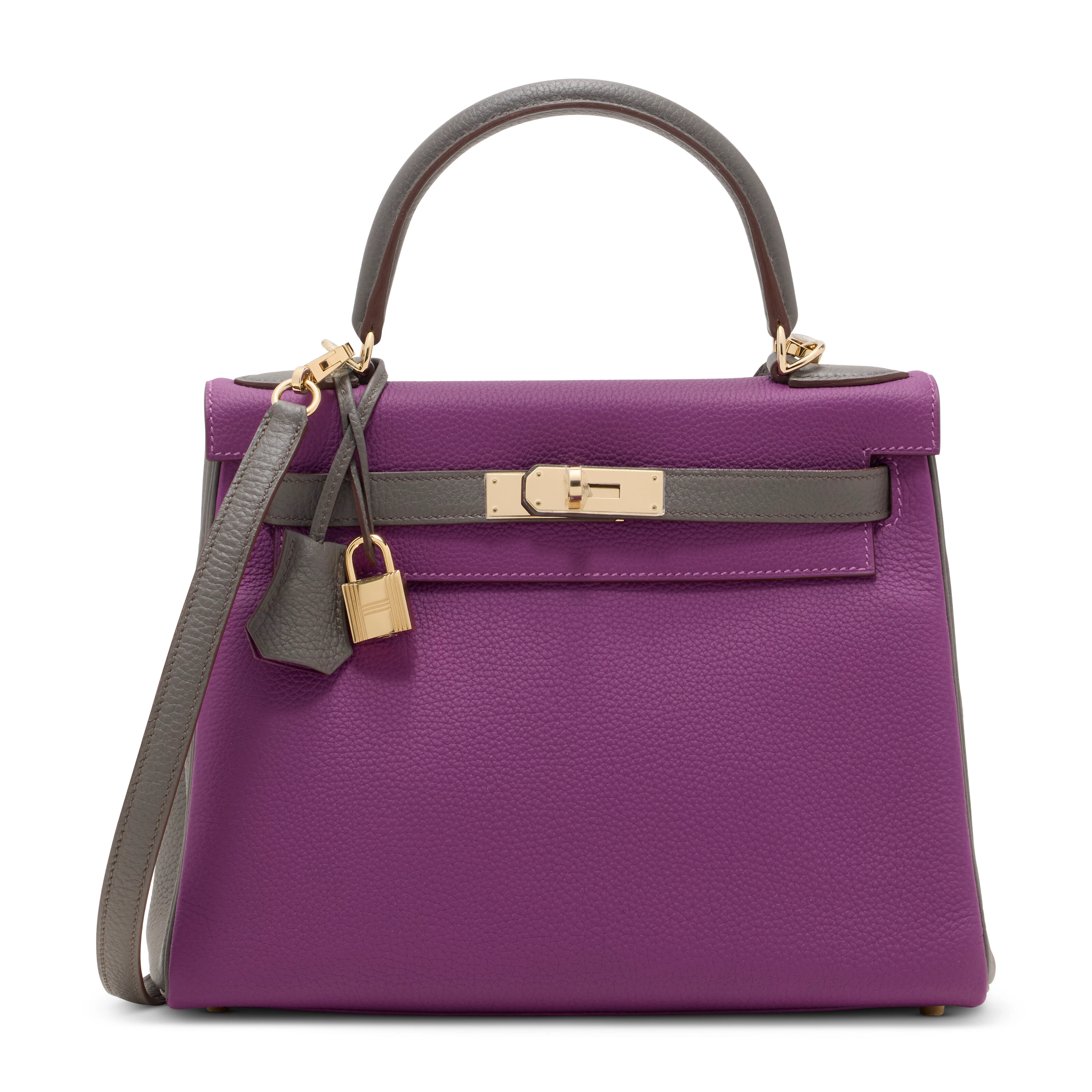 A Special Order anémone & Étain Togo Leather Retourné...