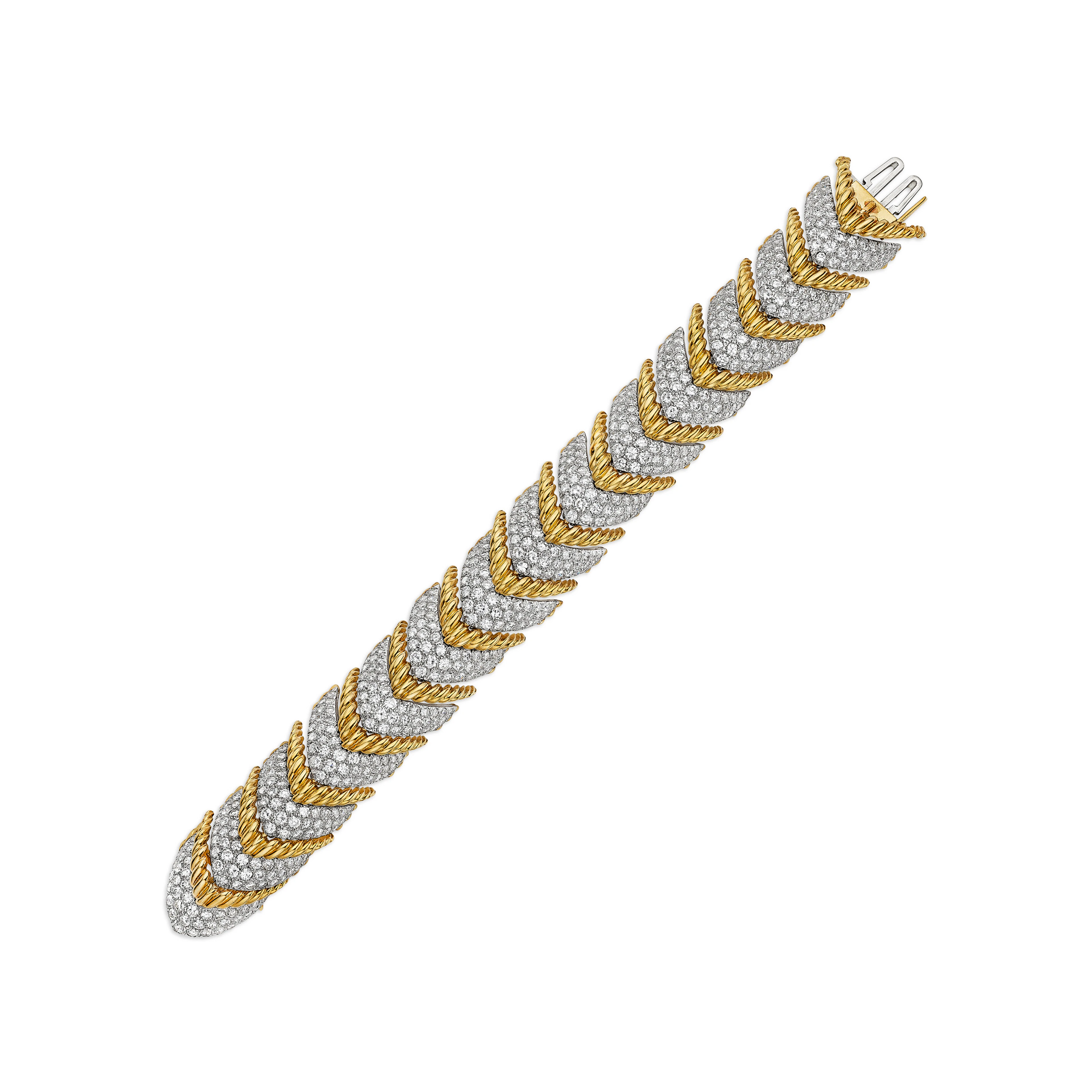 David Webb Diamond Bracelet