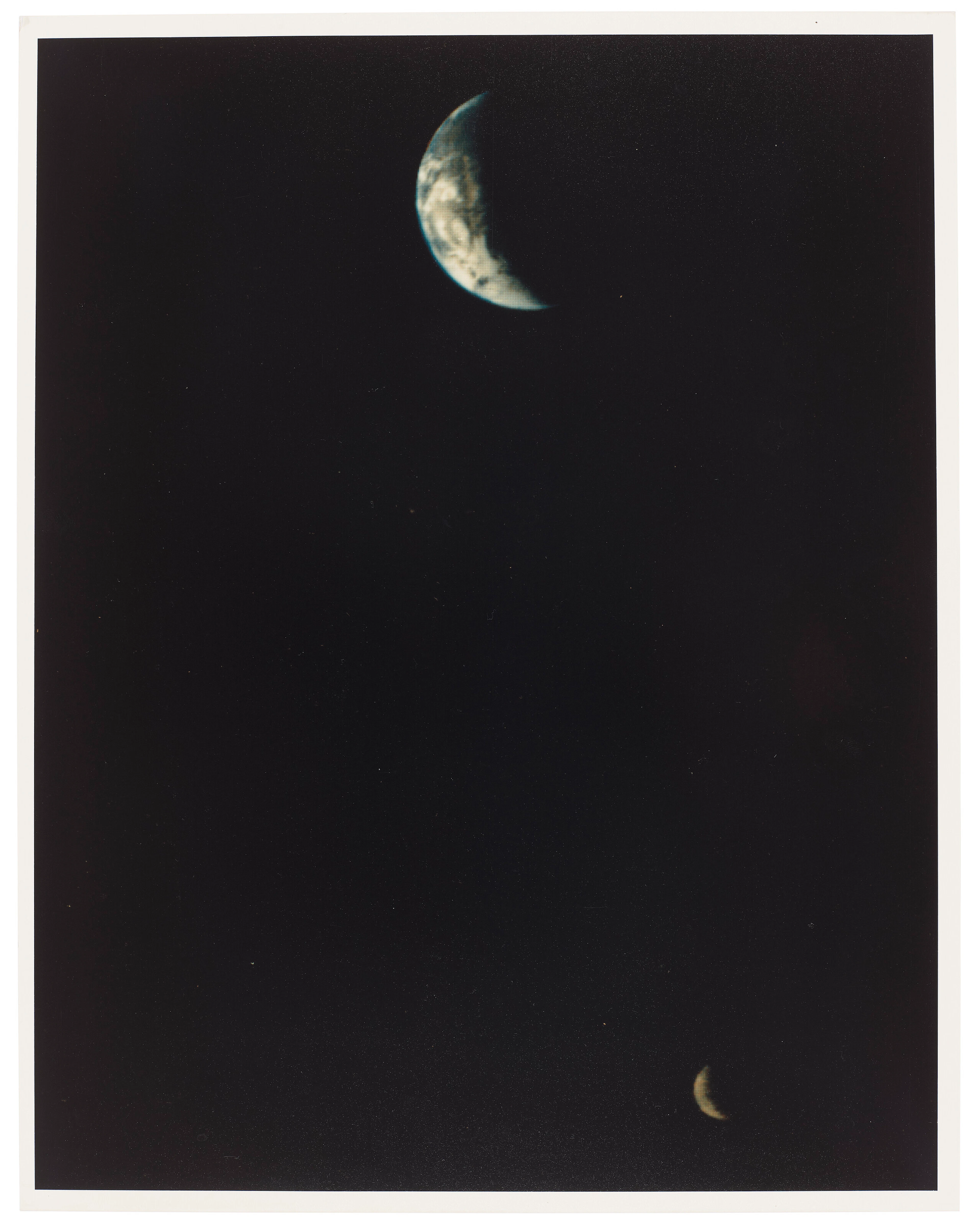 The First Photograph of Earth and Moon Together