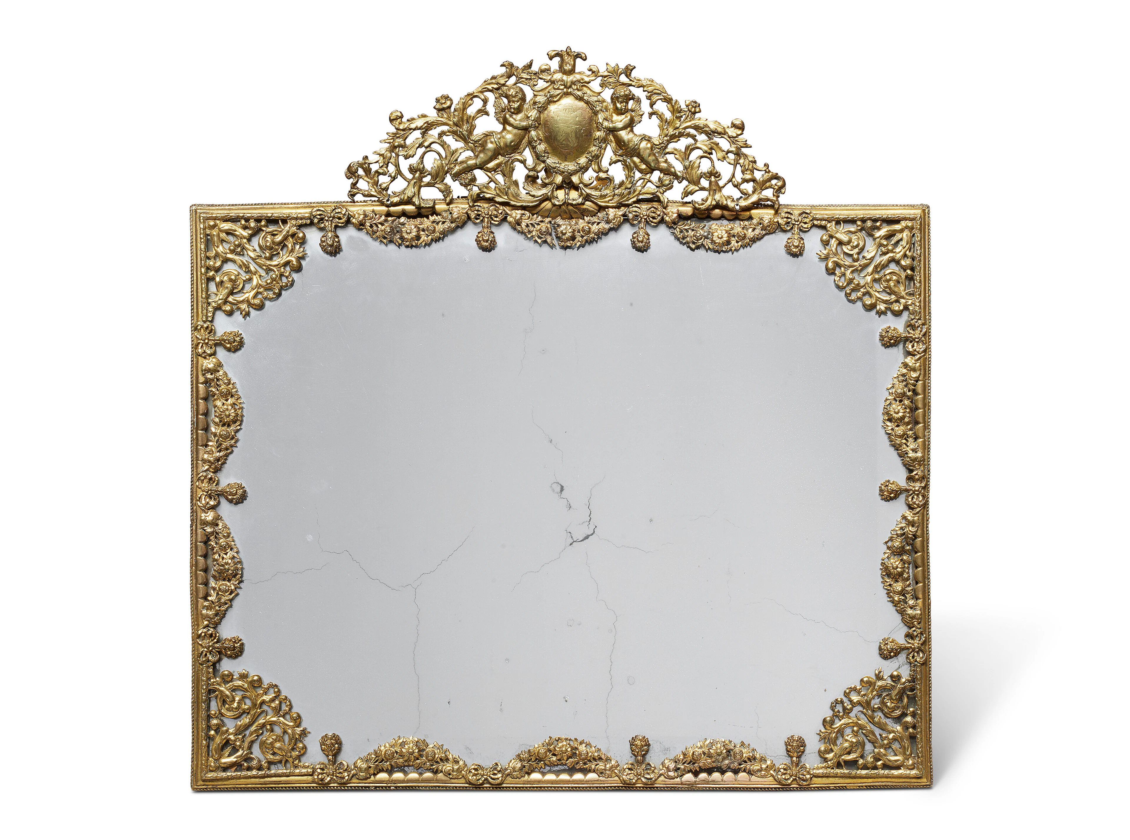 Miroir De Toilette D'époque Baroque