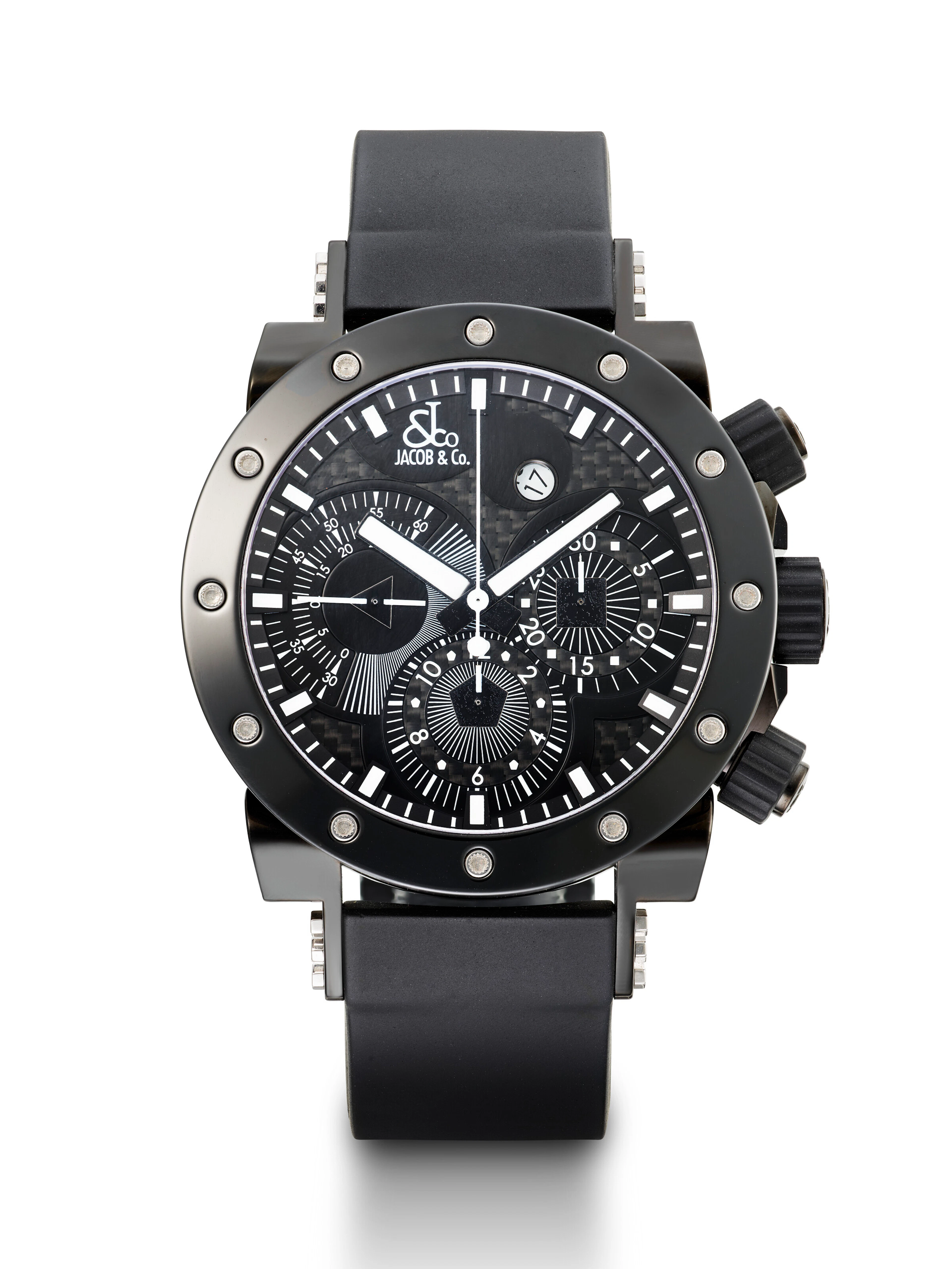 Jacob & Co., Pvd-Coated Stainless Steel 'Epic Ii'