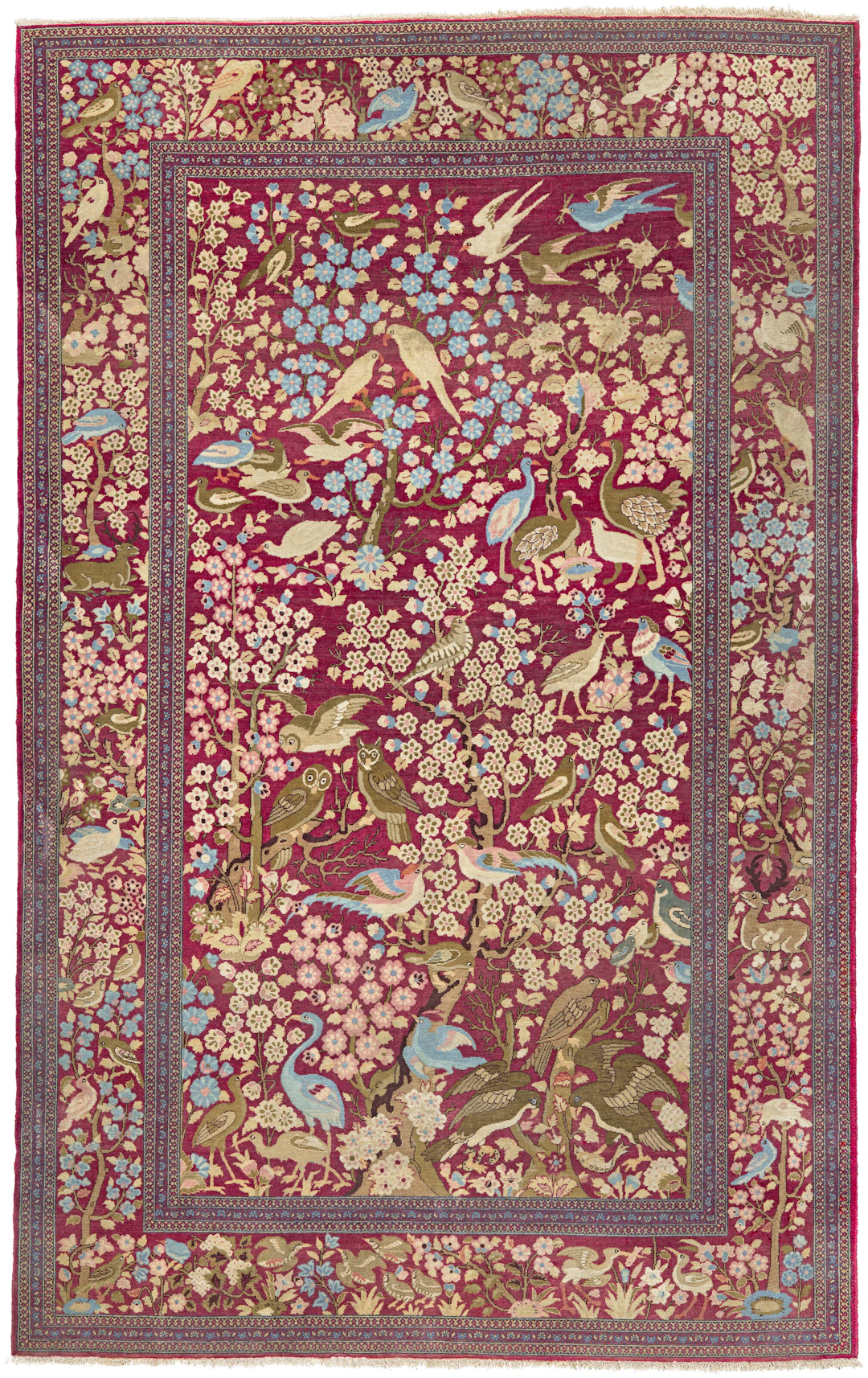 A Pictorial Isfahan Rug