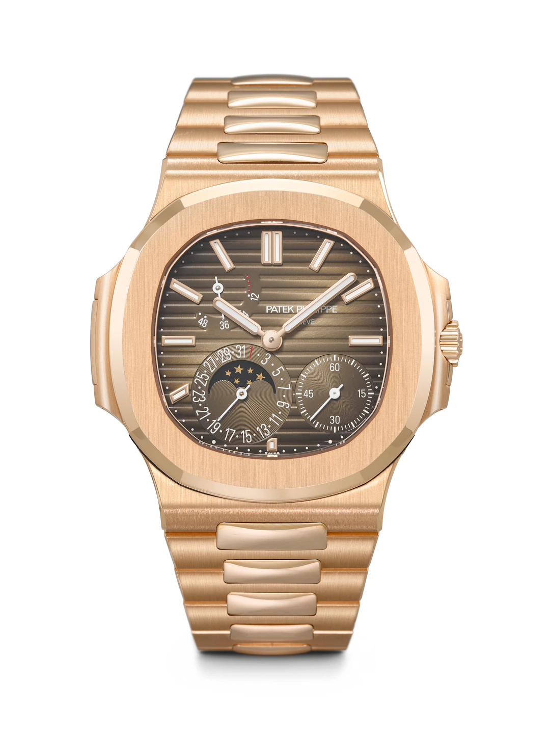 Patek Philippe. An Extremely Rare and Coveted 18K Pink Gold Automatic